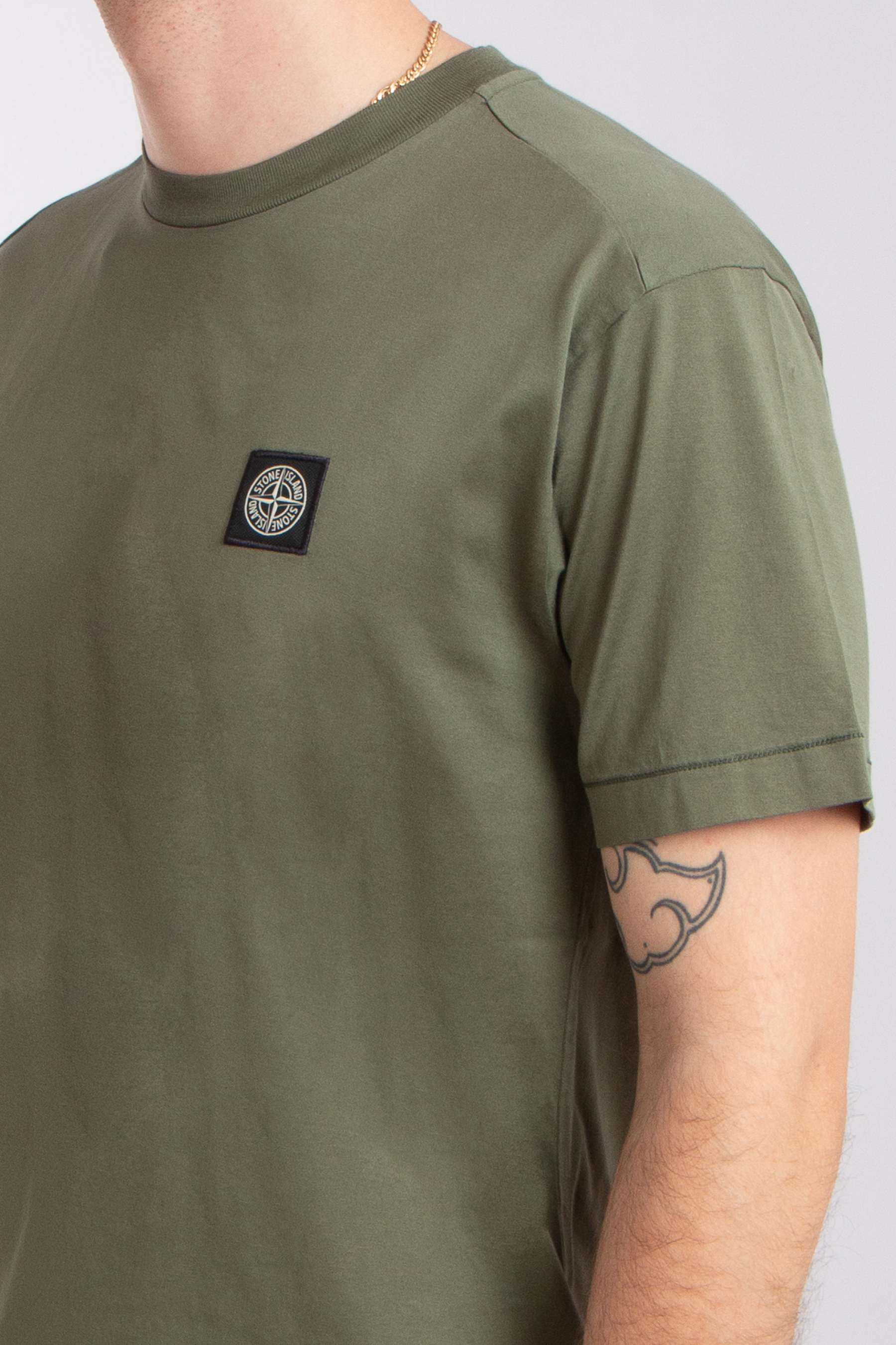 STONE ISLAND Cotton Jersey T-Shirt