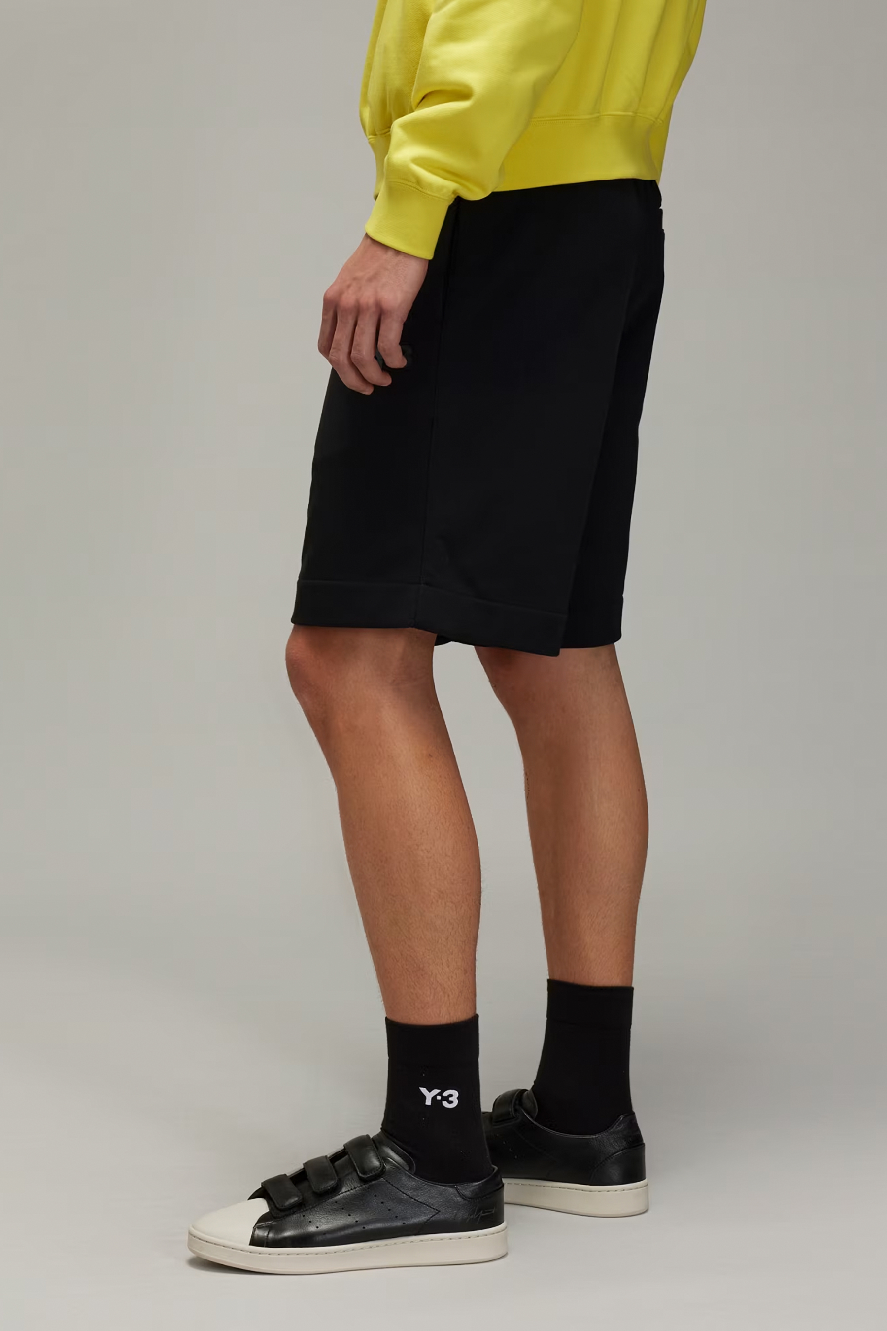 Y-3 Cotton Blend French Terry Shorts