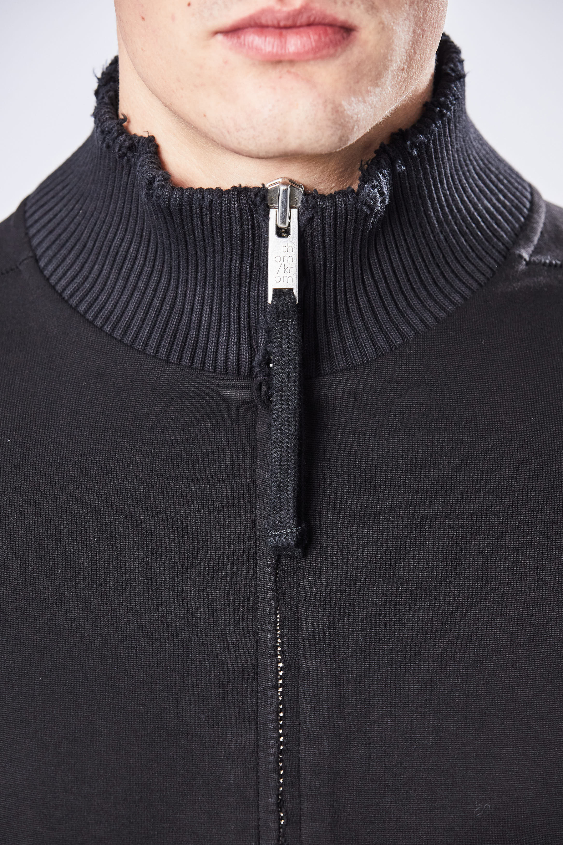 THOM KROM Cotton Stretch Sweatjacket