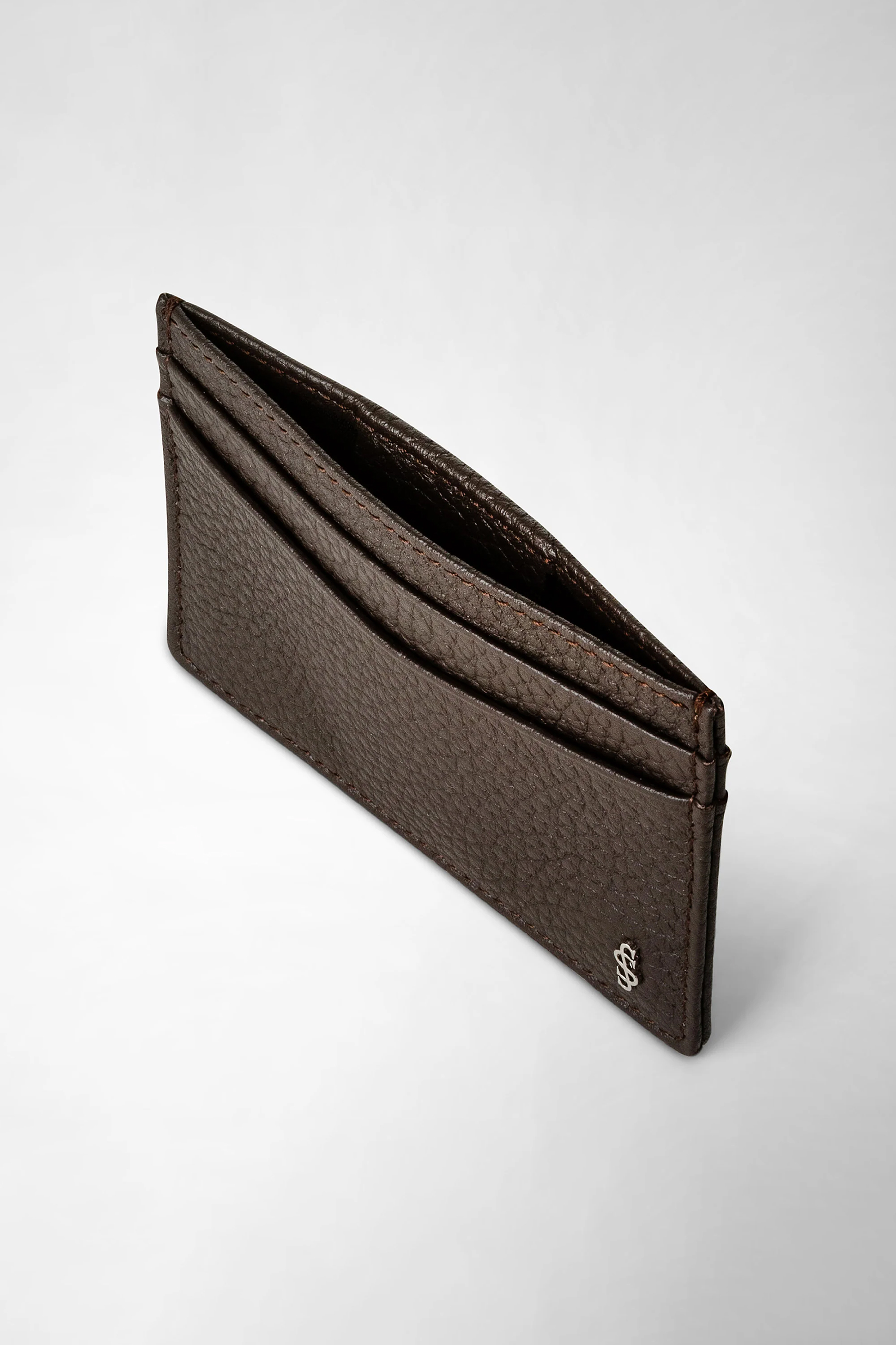 SERAPIAN Cashmere Leather Card Holder