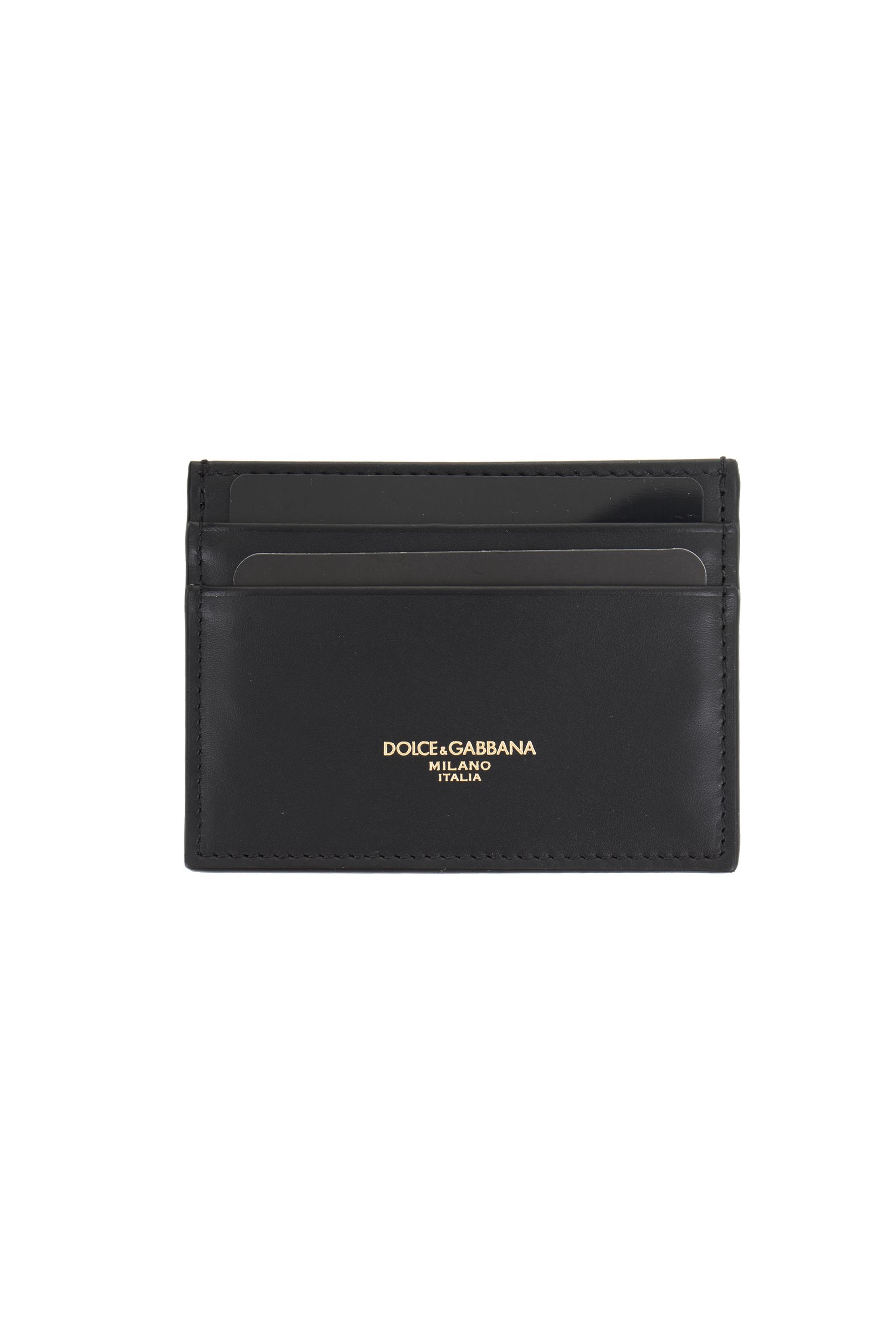 DOLCE & GABBANA Calfskin Card Holder 