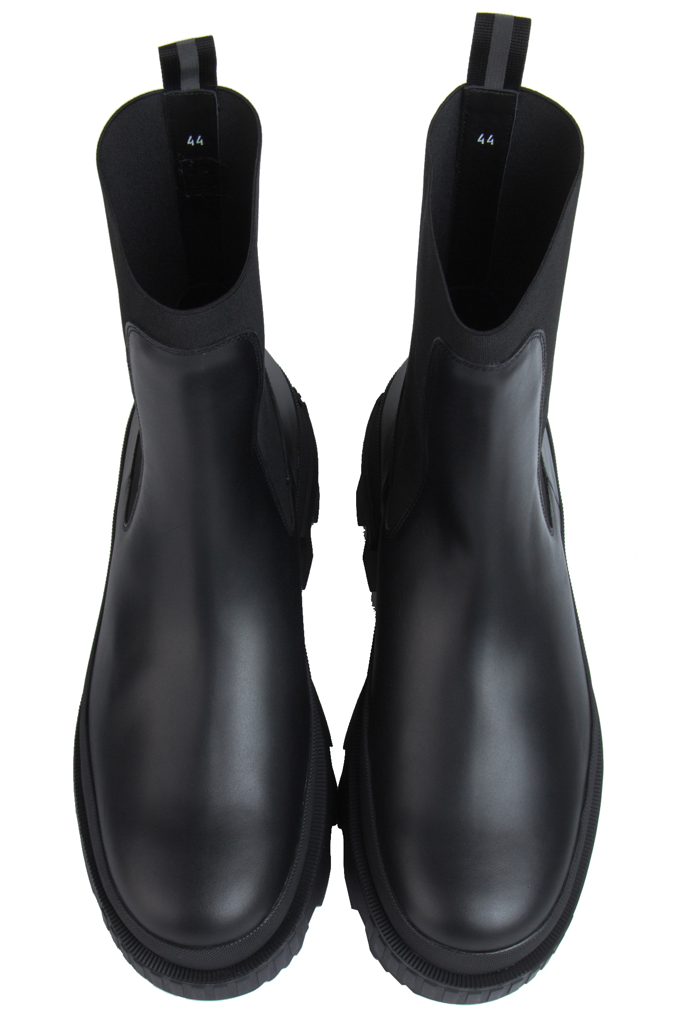 MONCLER Leather Chelsea Boots