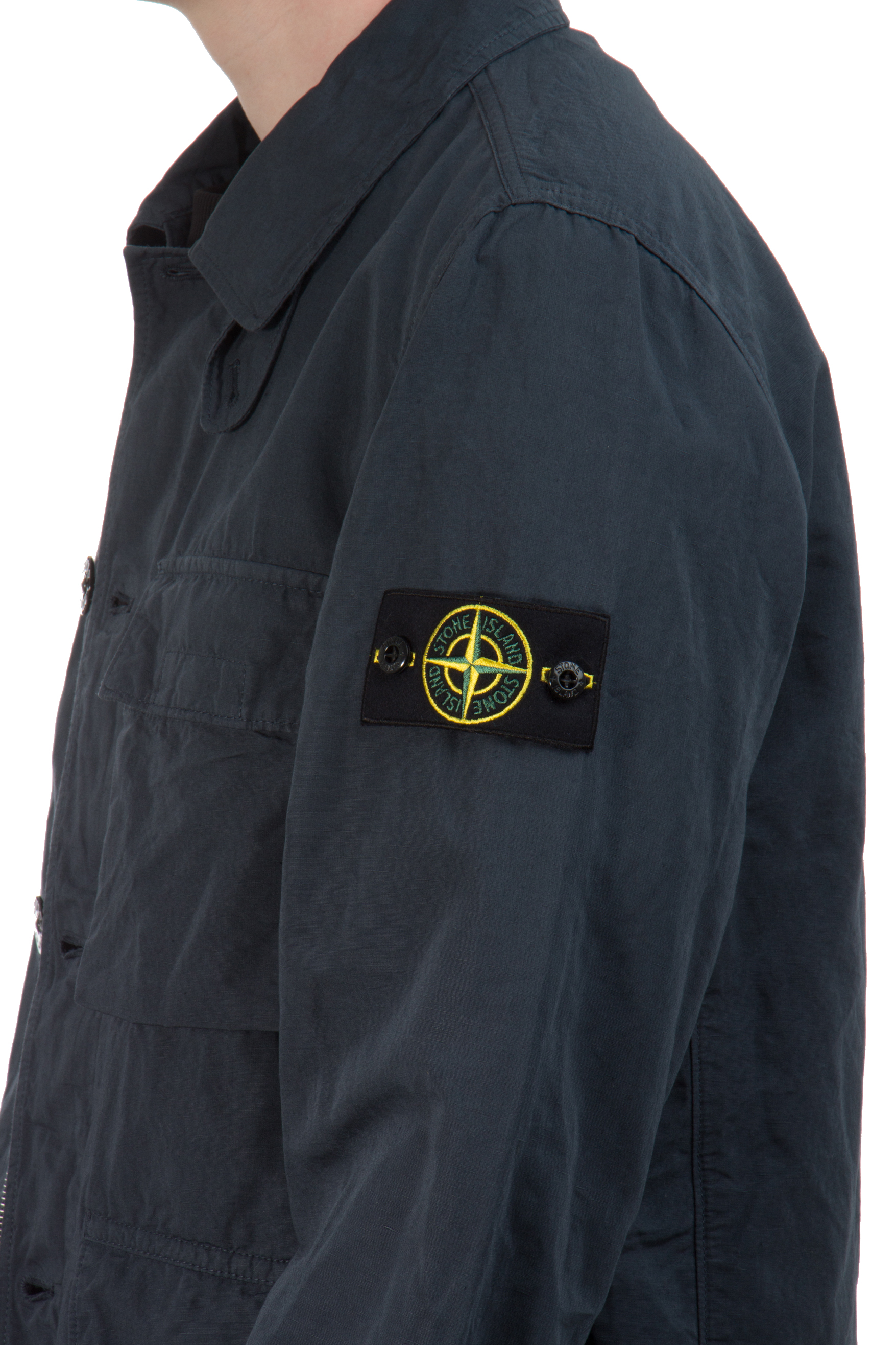 STONE ISLAND Cotton-Linen Jacket