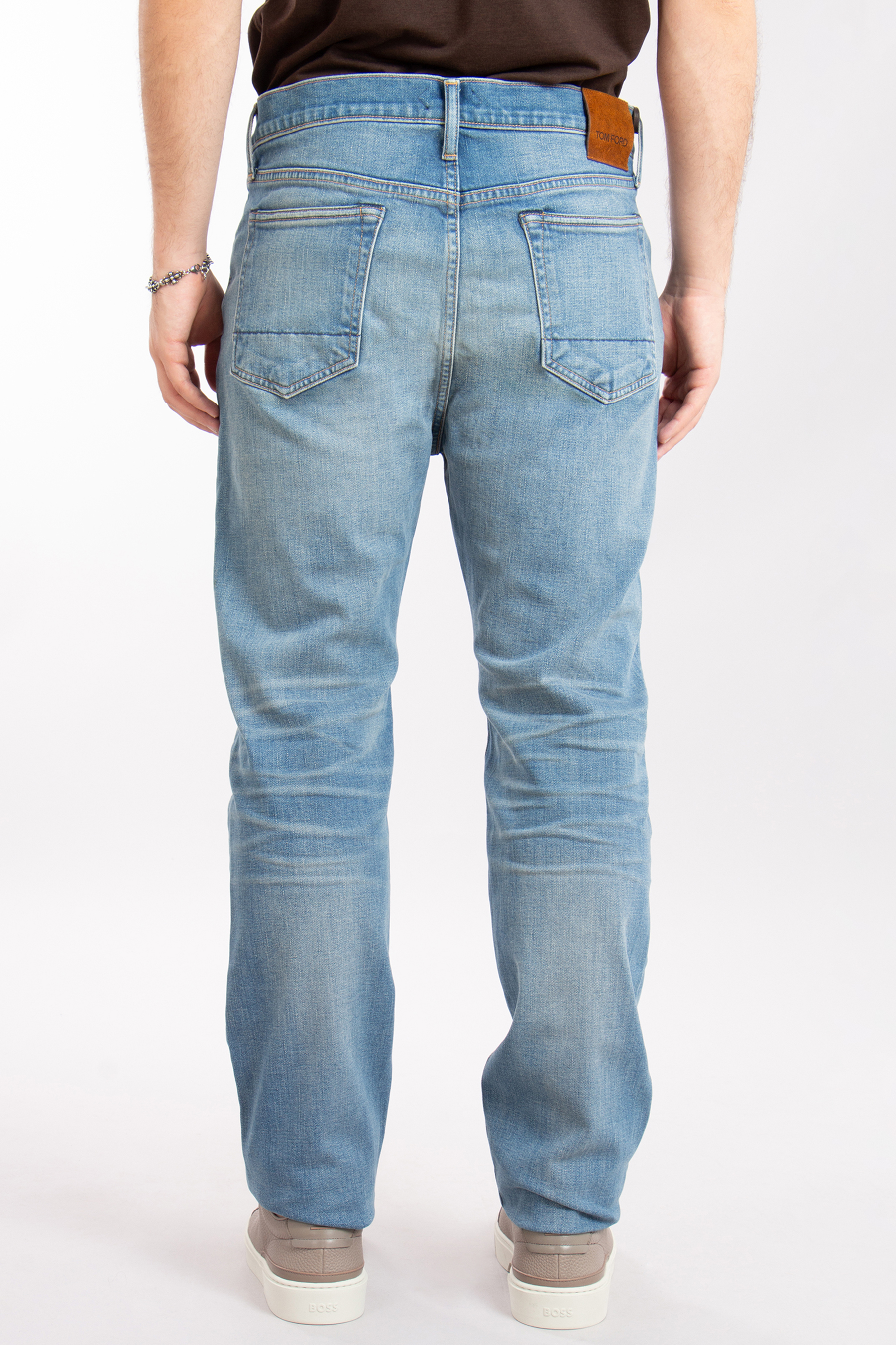 TOM FORD Standard Fit Cotton Denim Jeans