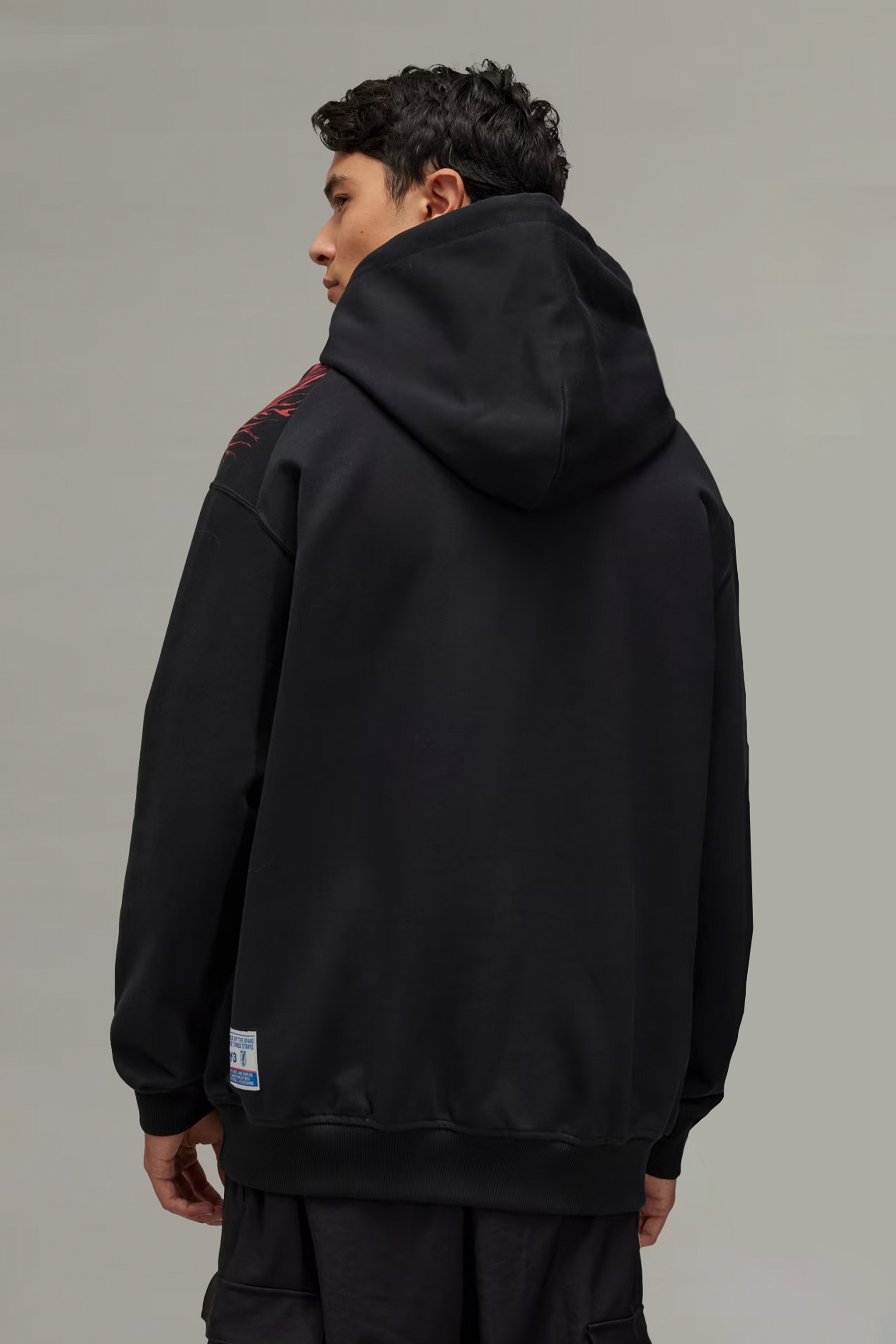 Y-3 X JFA Printed Cotton Blend Hoodie