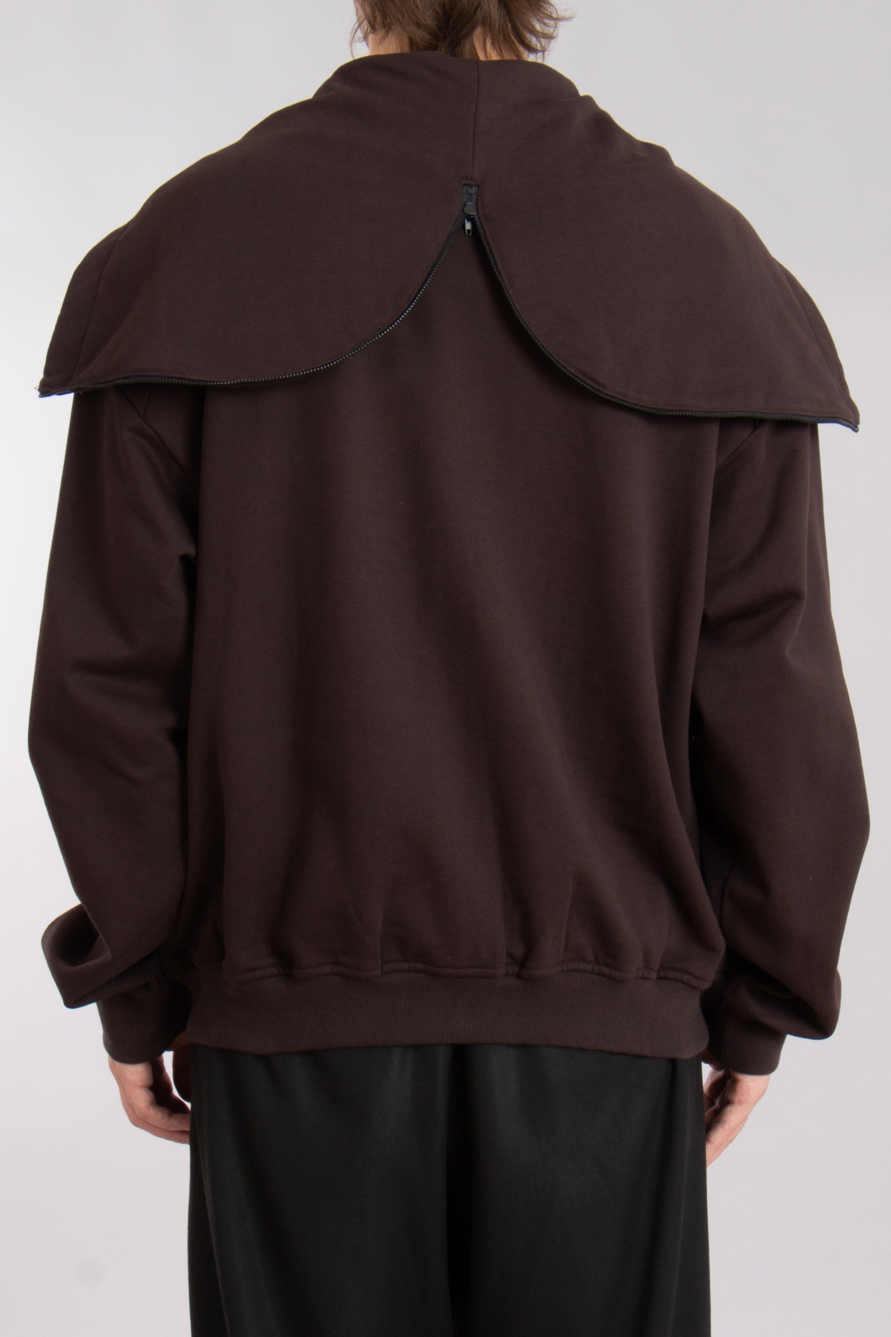 JUUN.J Oversized Cotton Zip-Up Hoodie