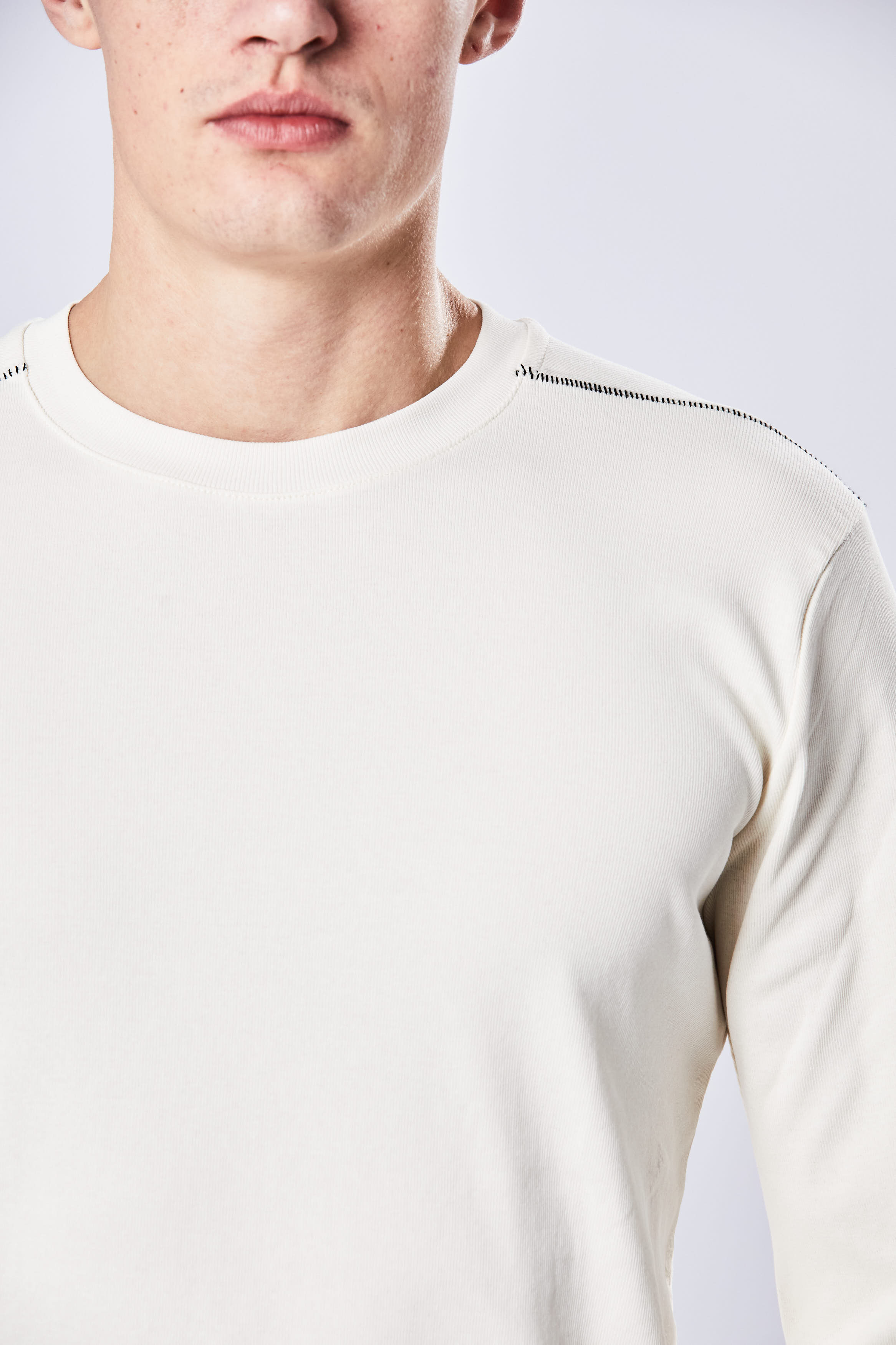 THOM KROM Ribbed Modal Stretch Longsleeve 