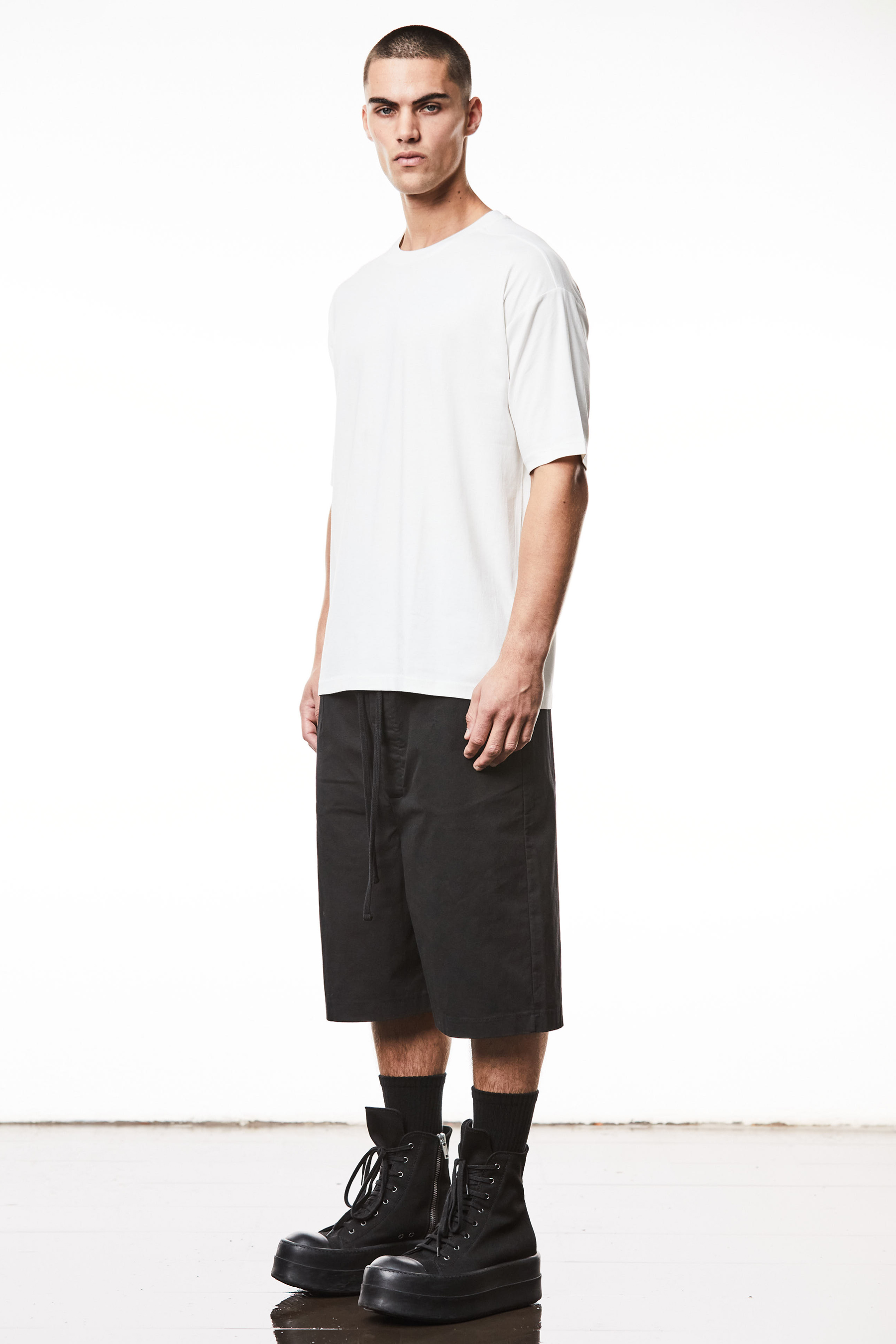 THOM KROM Relaxed Fit Cotton-Modal Stretch T-Shirt