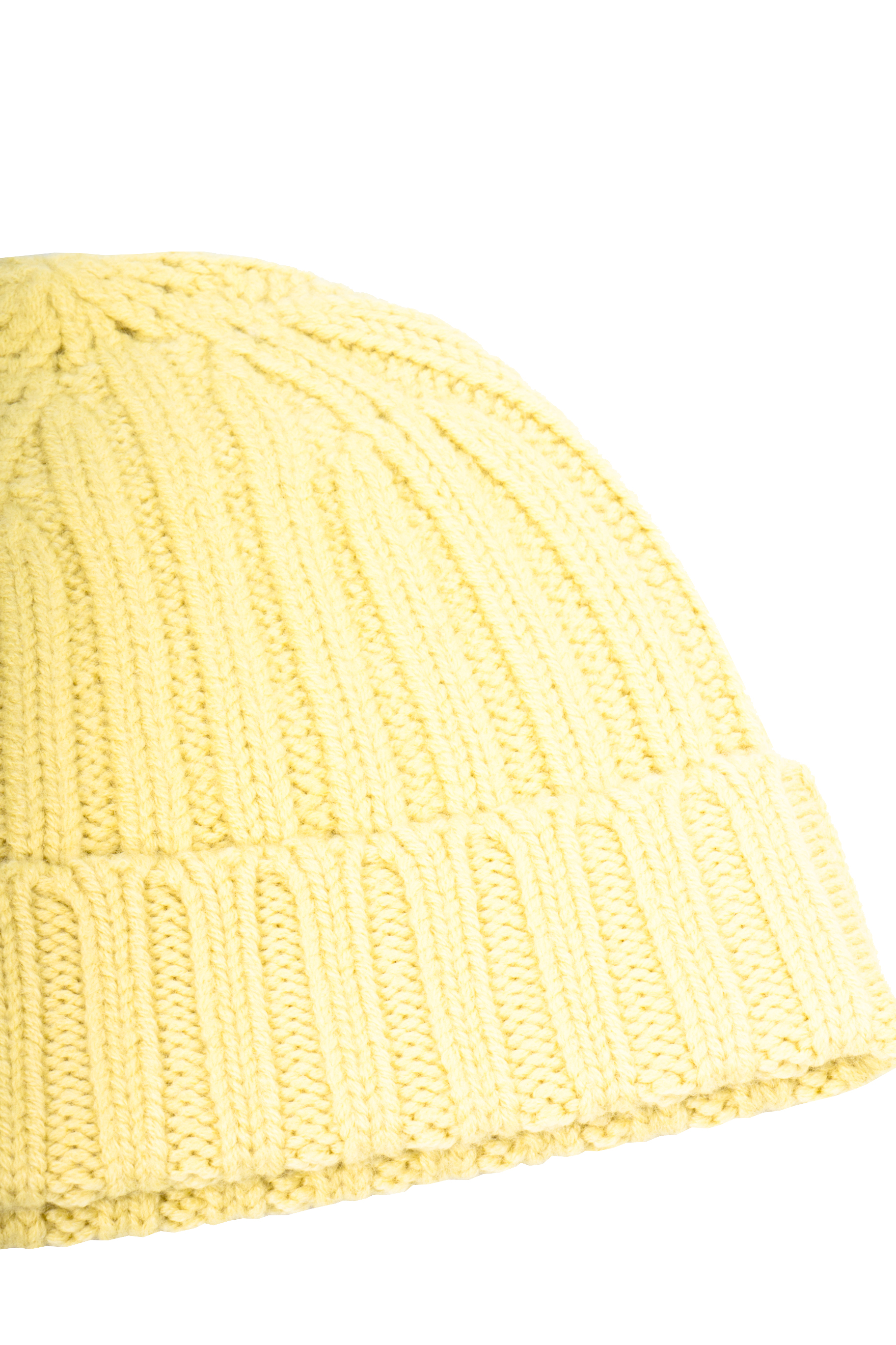 ASPESI Ribbed Virgin Wool Beanie