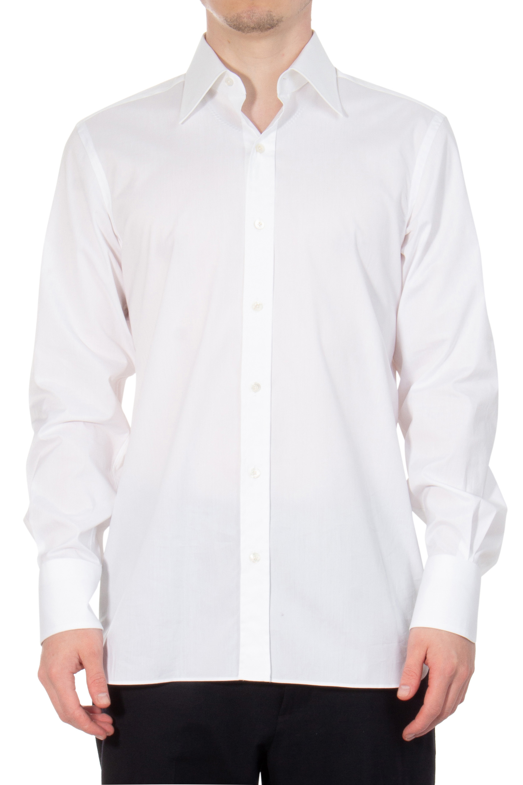 TOM FORD Cotton Poplin Business Shirt