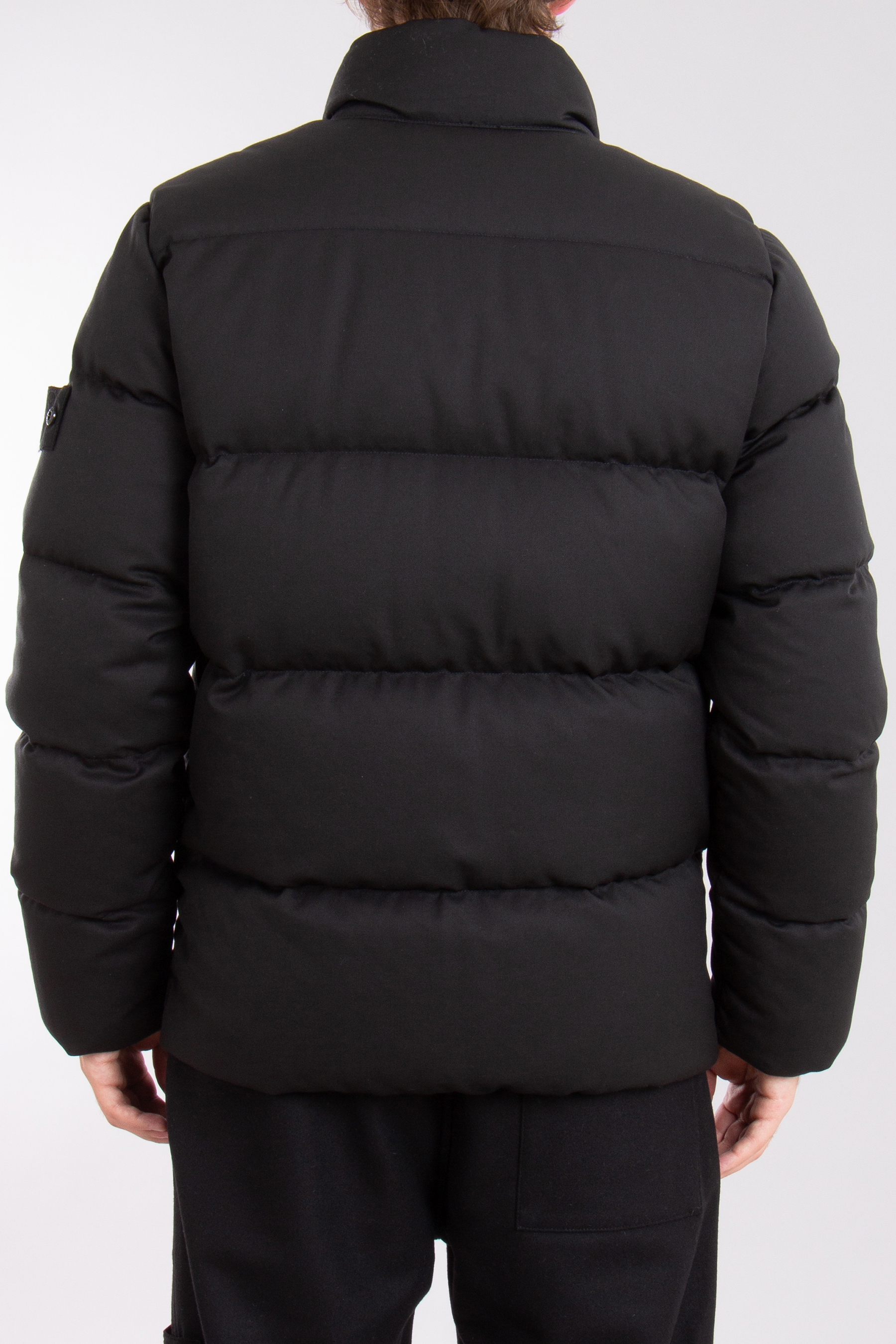 STONE ISLAND Ghost Piece Twill Wool Down Jacket