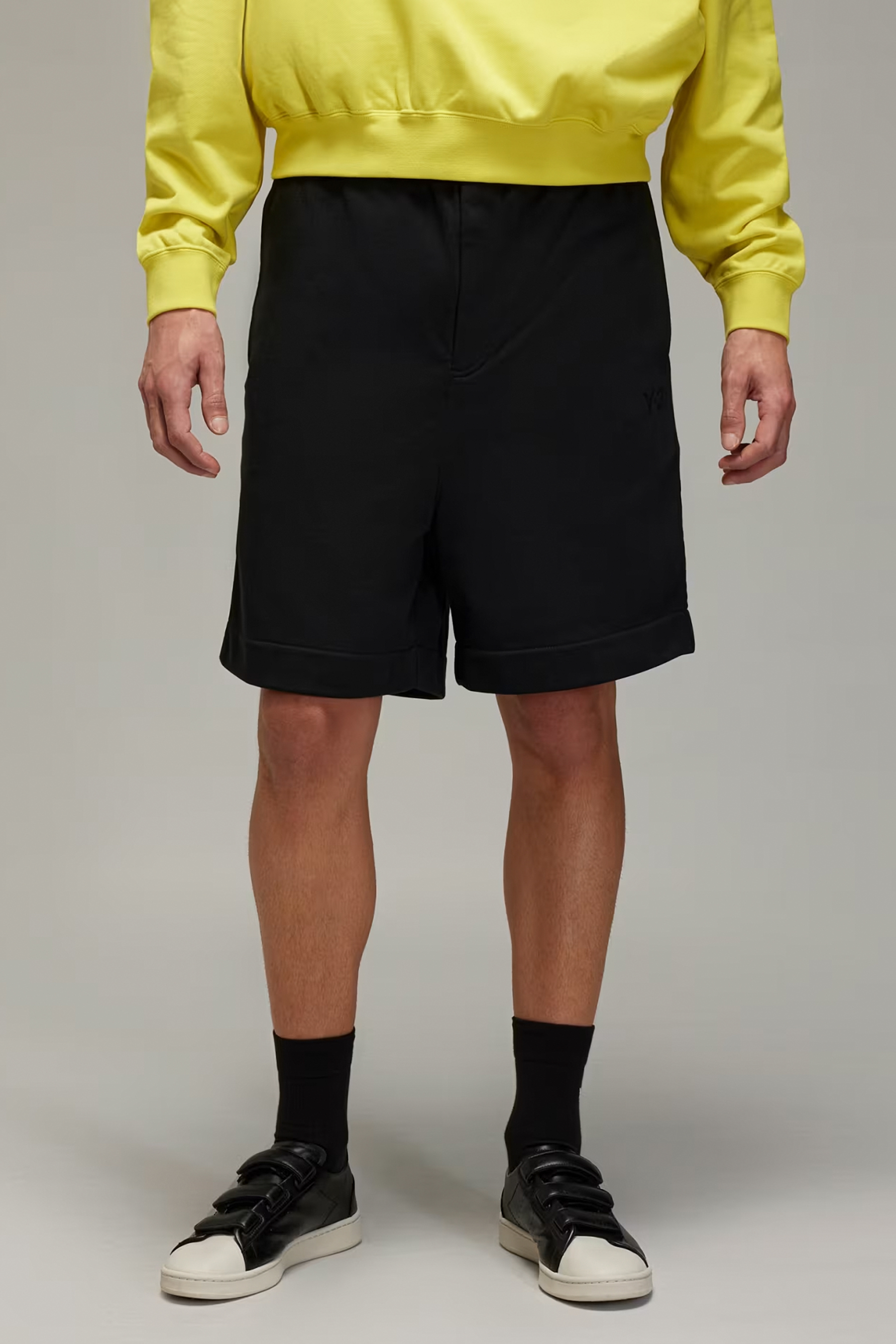 Y-3 Cotton Blend French Terry Shorts