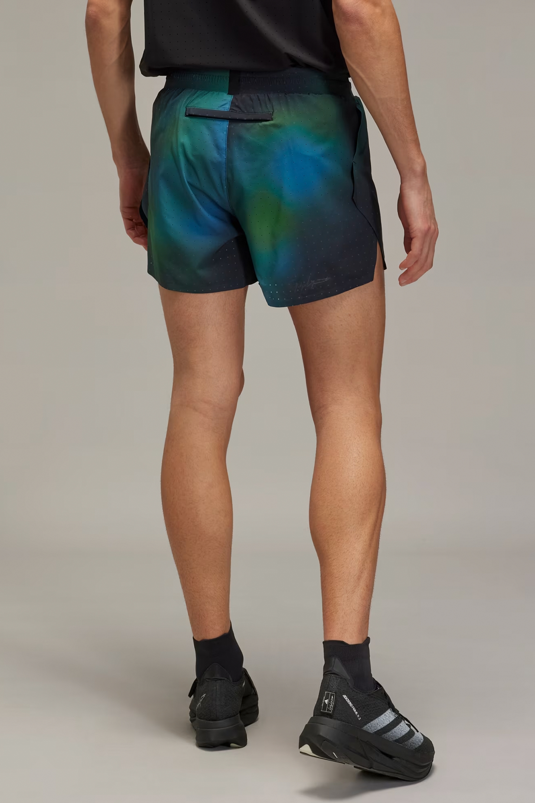 Y-3 Printed Recycled Polyester Stretch Running Shorts