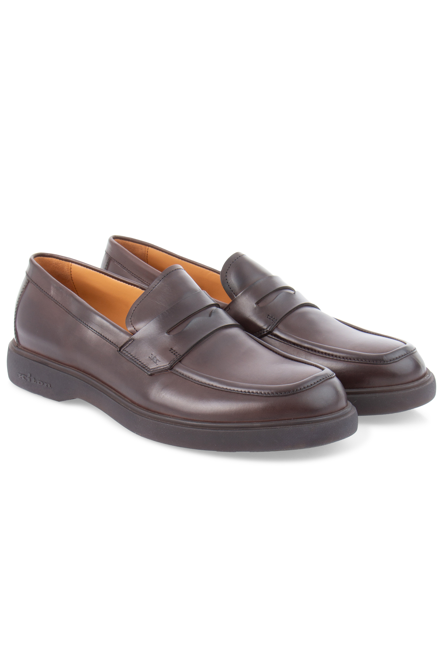 KITON Calfskin Loafers 