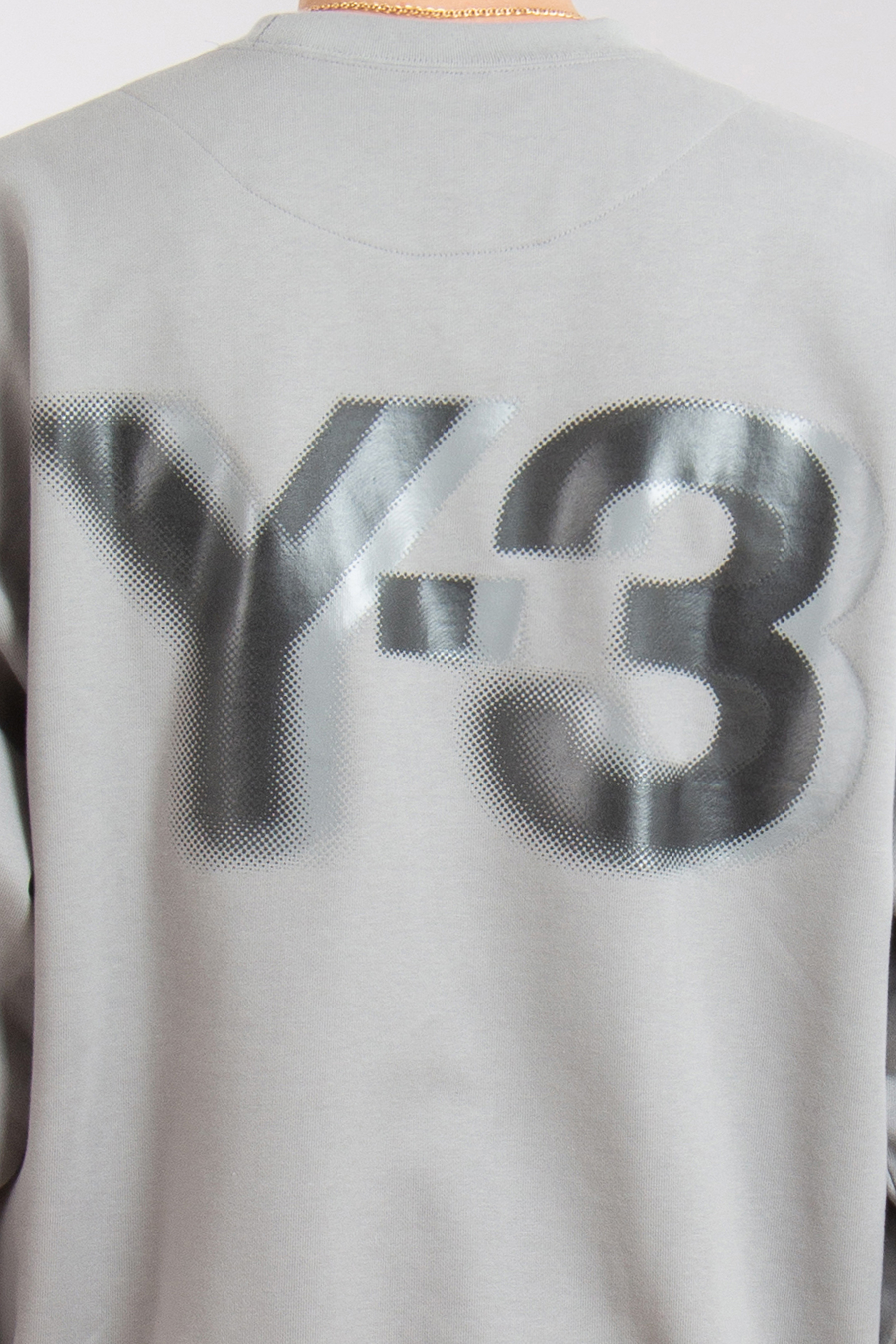 Y-3 Printed Cotton Blend French Terry Sweatshirt