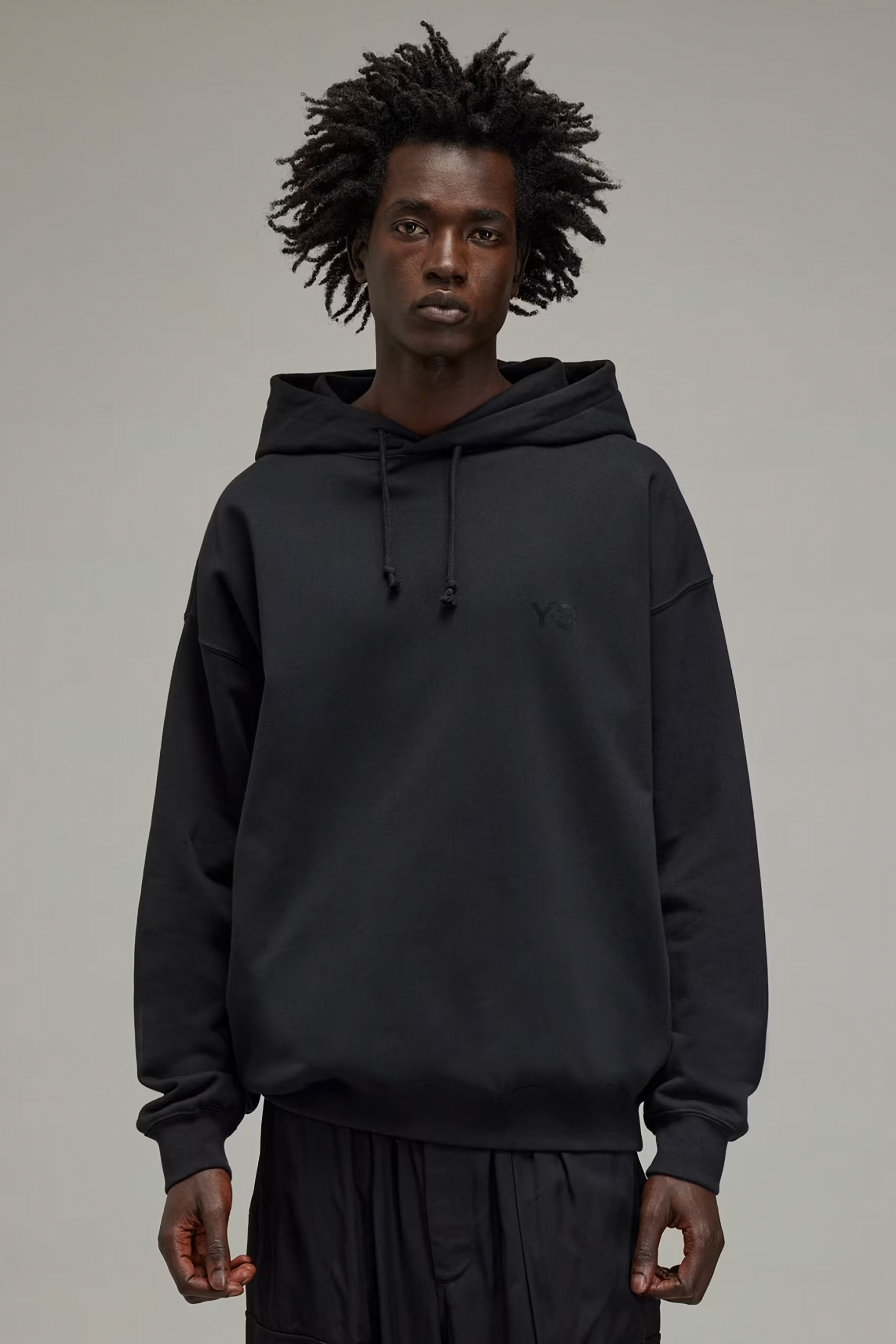 Y-3 Cotton Blend French Terry Hoodie