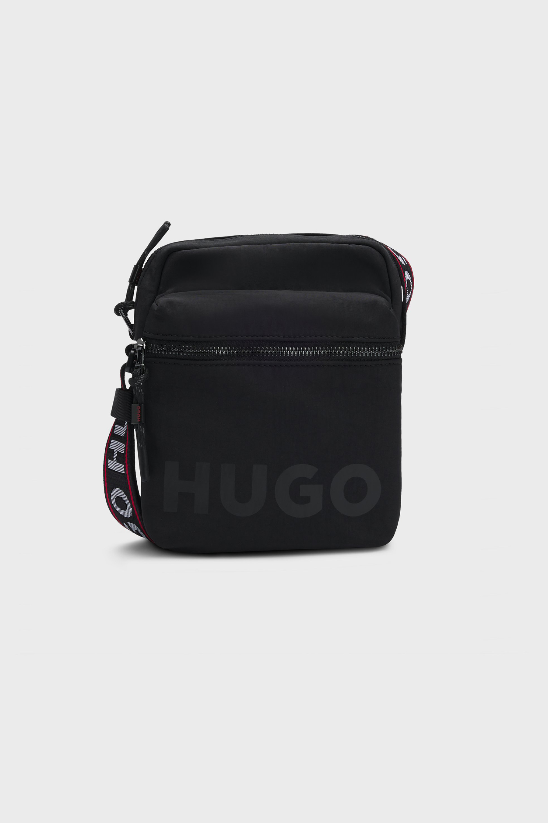 HUGO Recycled Nylon Messenger Bag Quentyn