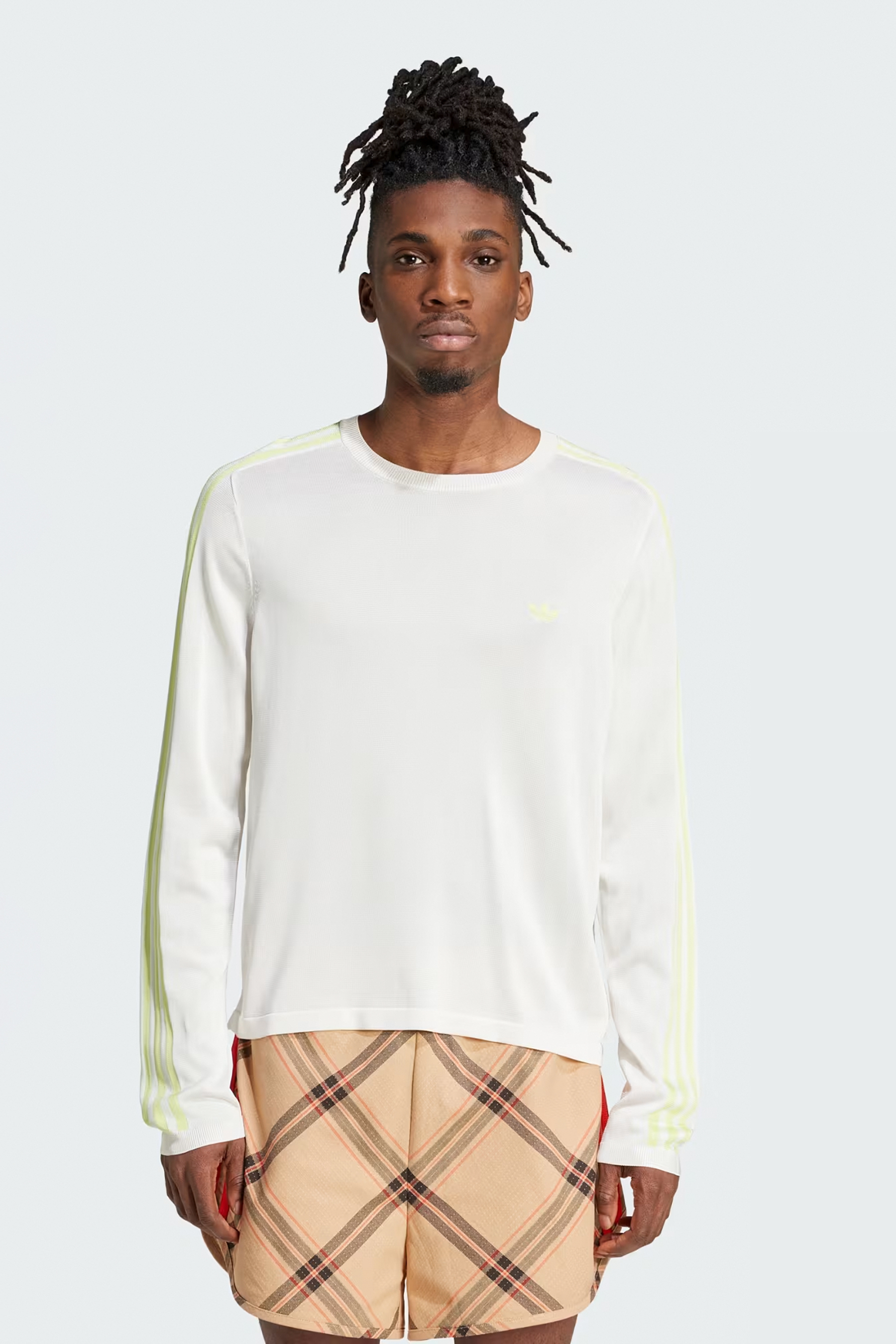 ADIDAS X Wales Bonner Viscose Blend Knit Long Sleeve T-Shirt