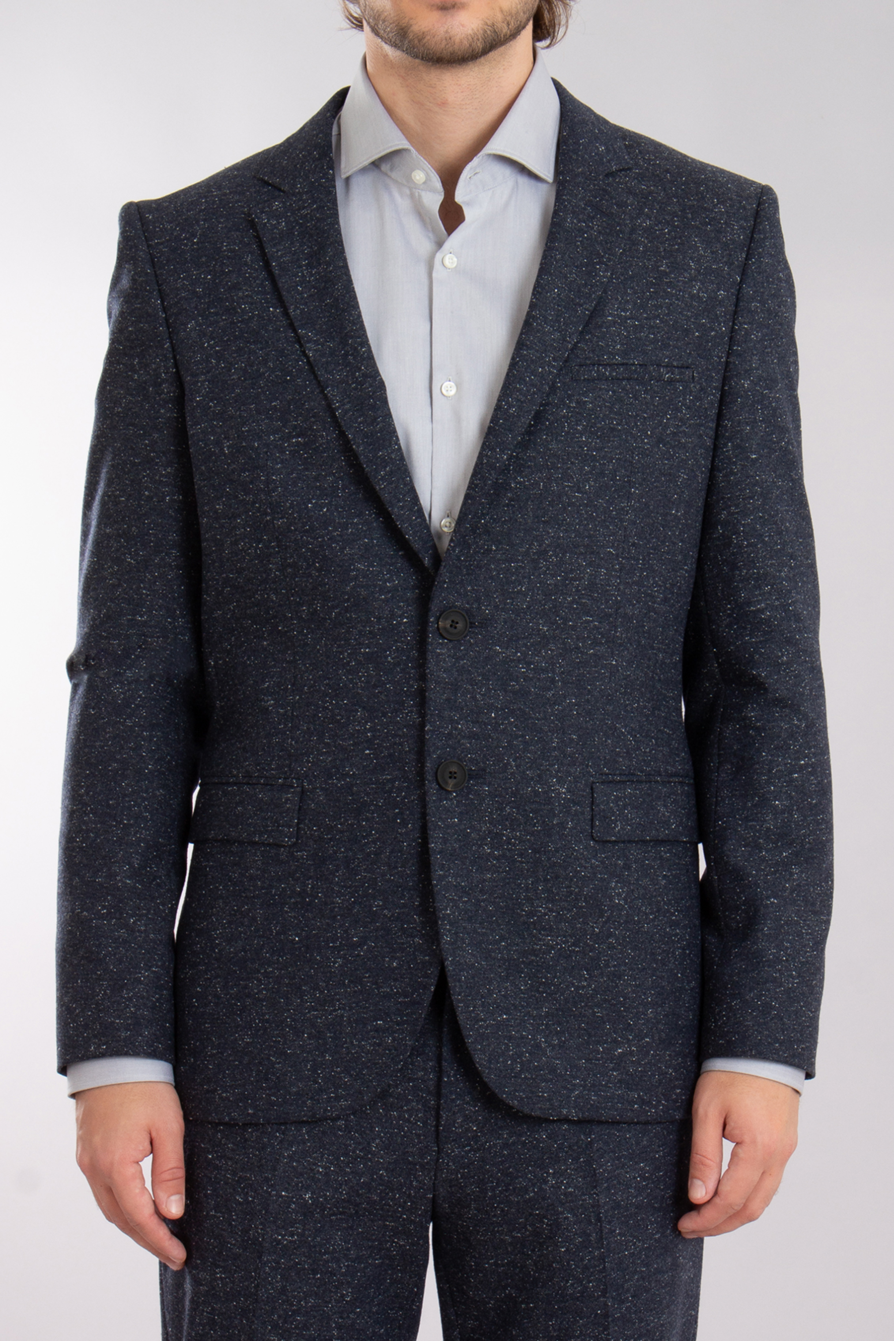 HUGO Extra Slim Fit Wool-Silk-Blend Jacket Arti