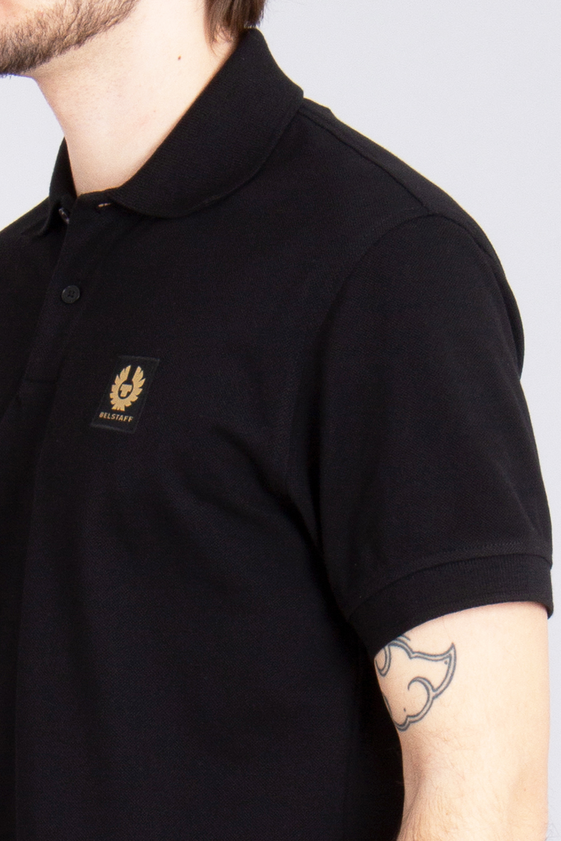 BELSTAFF Regular Fit Cotton Piqué Polo Shirt