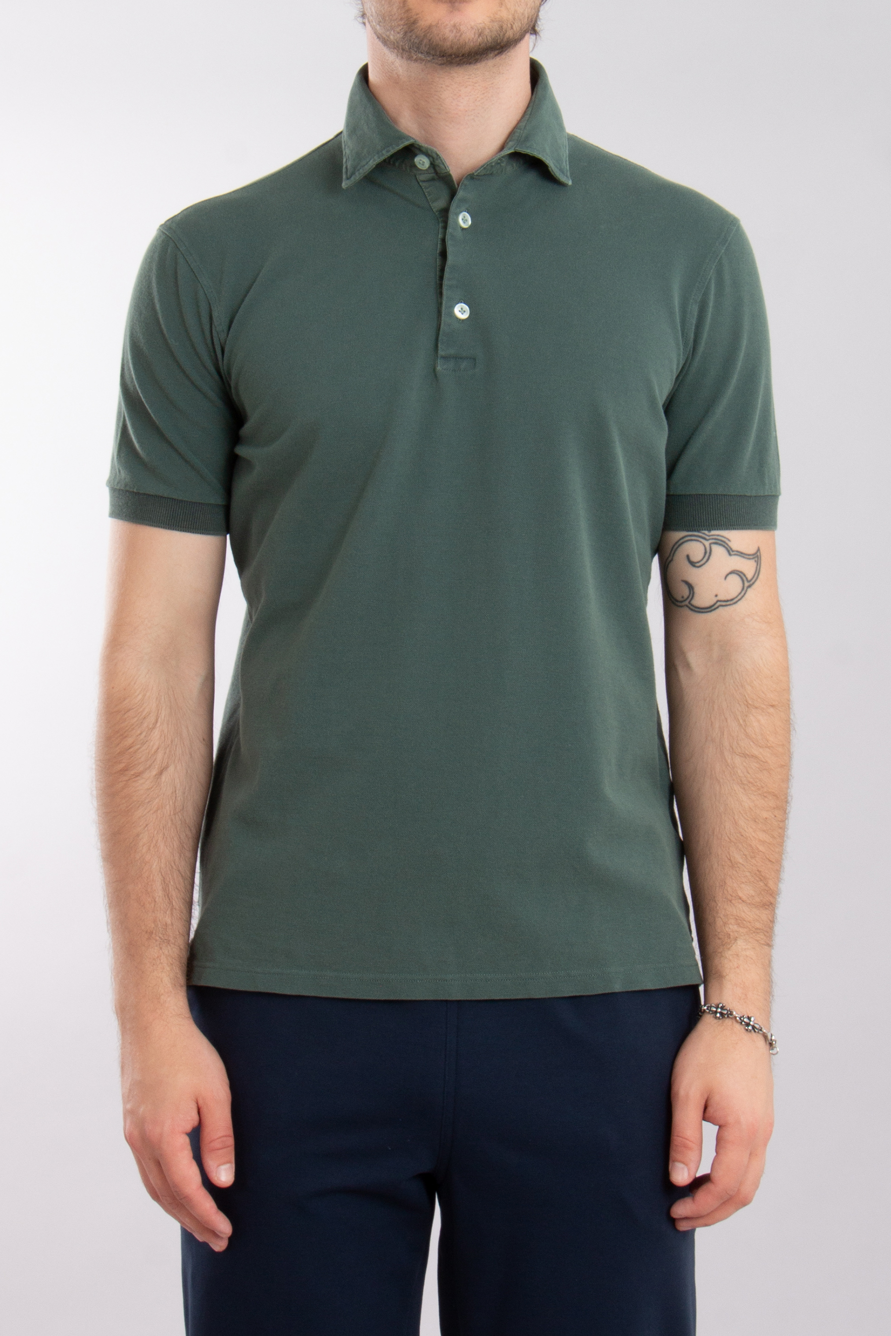 SONRISA Cotton Piqué Polo Shirt