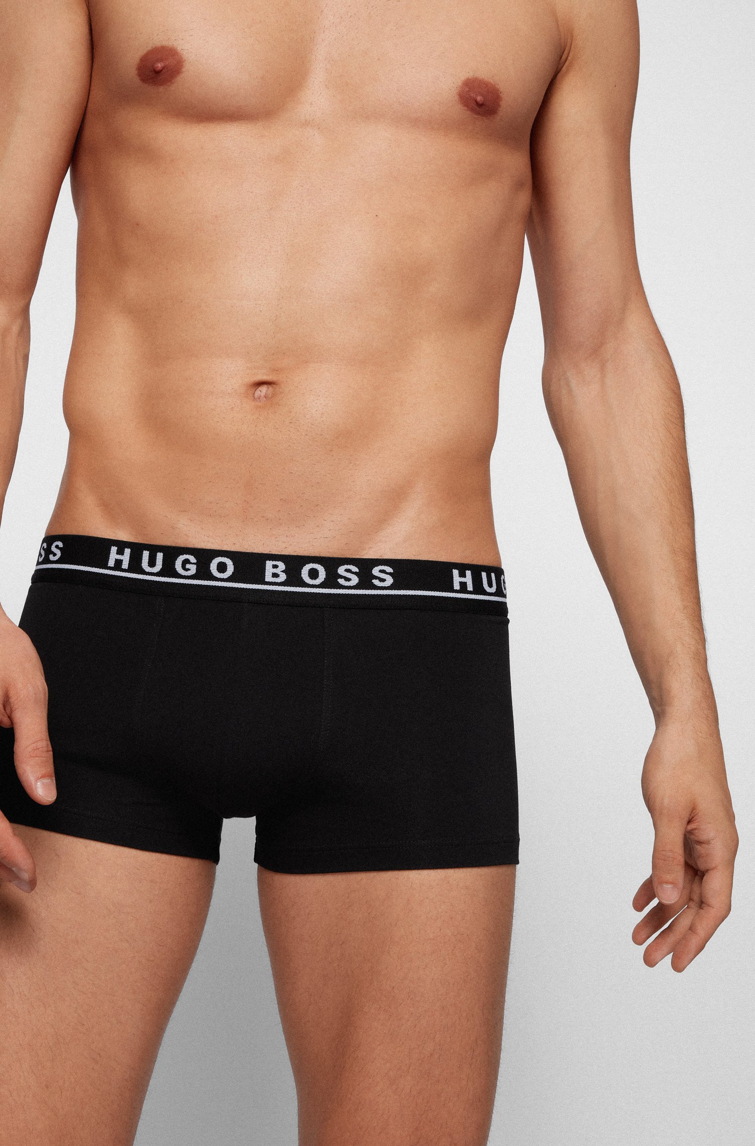 BOSS 3-Pack Cotton Stretch Boxers