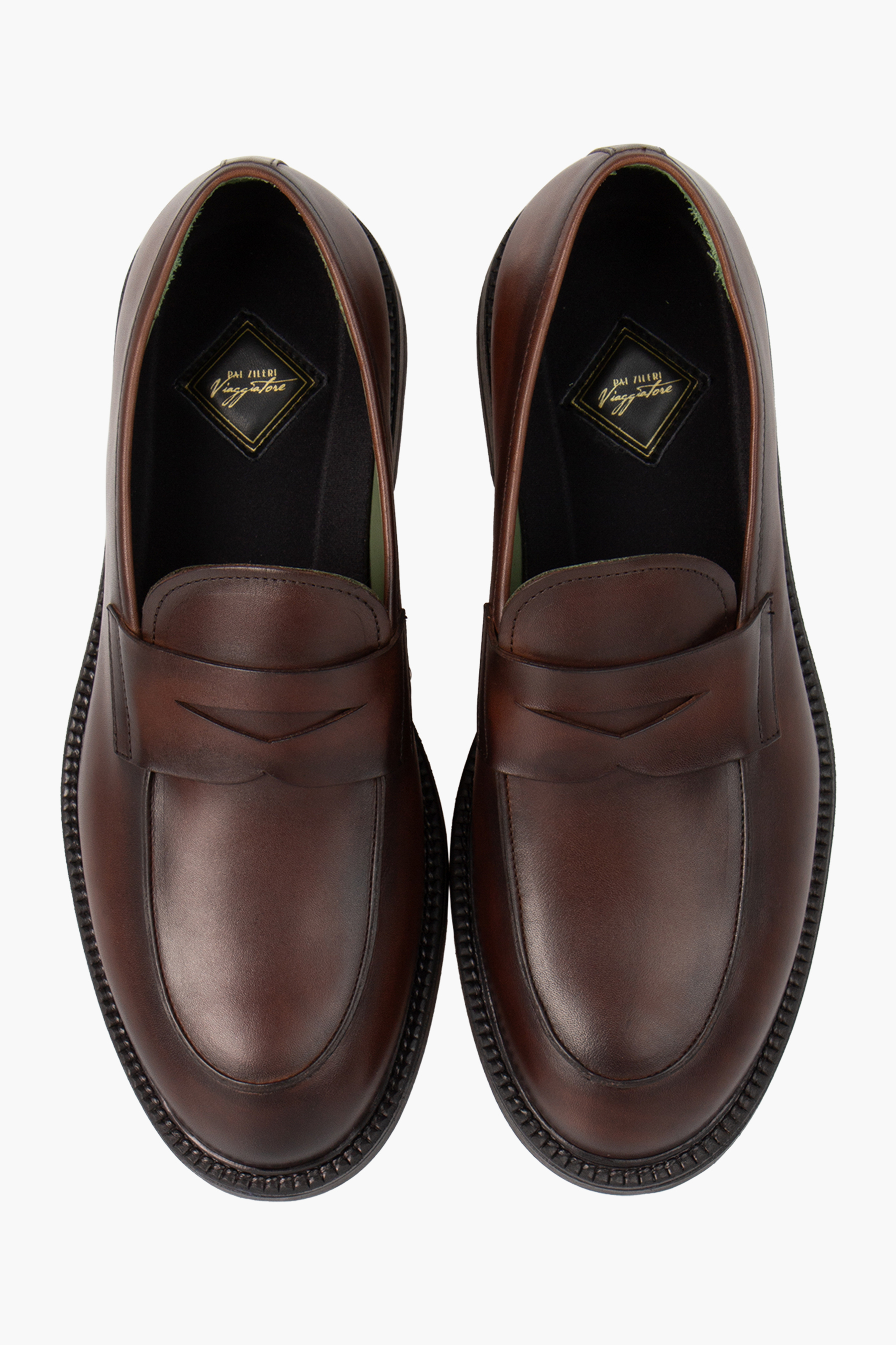 PAL ZILERI Leather Loafers