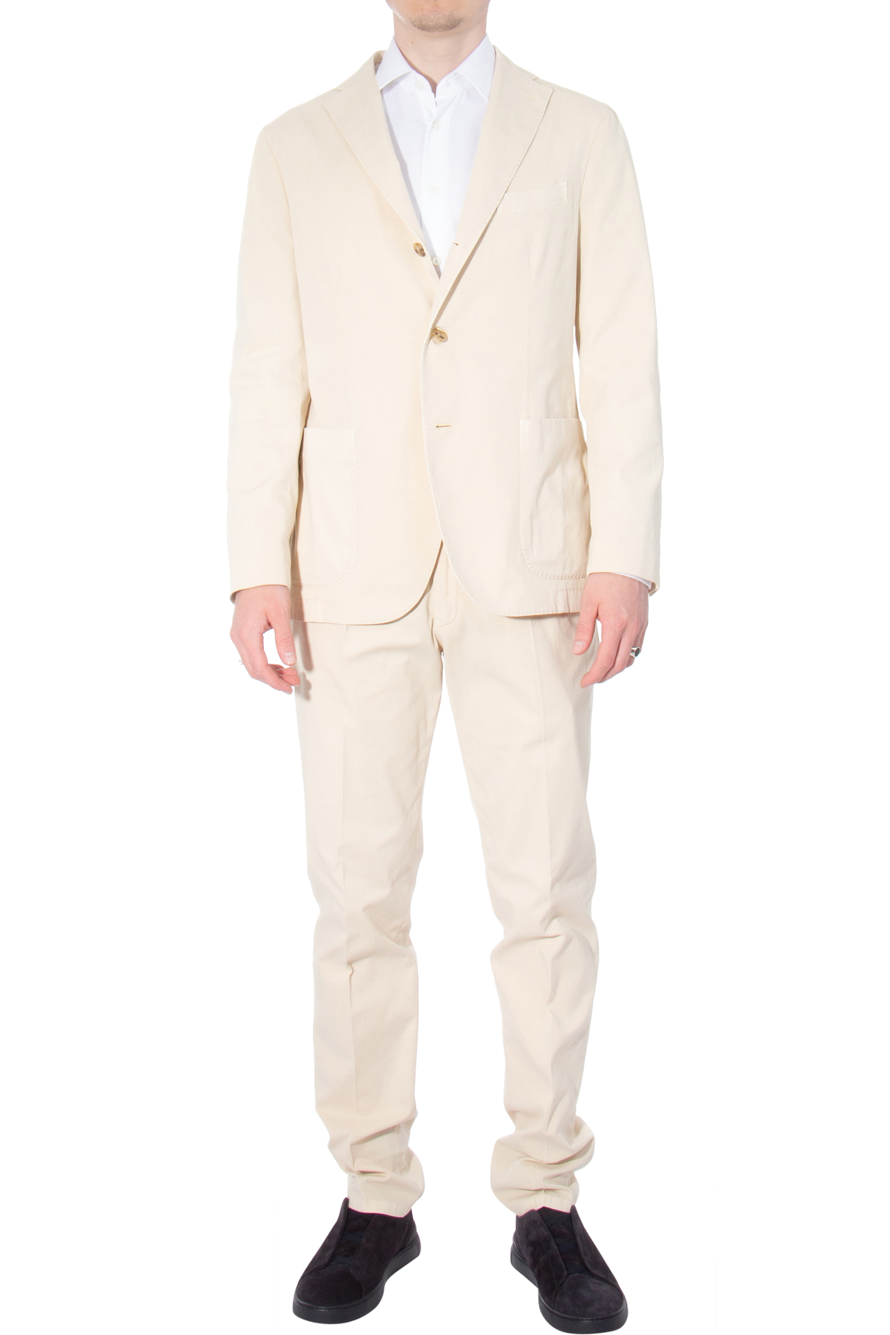 BOGLIOLI Cotton Blend Suit