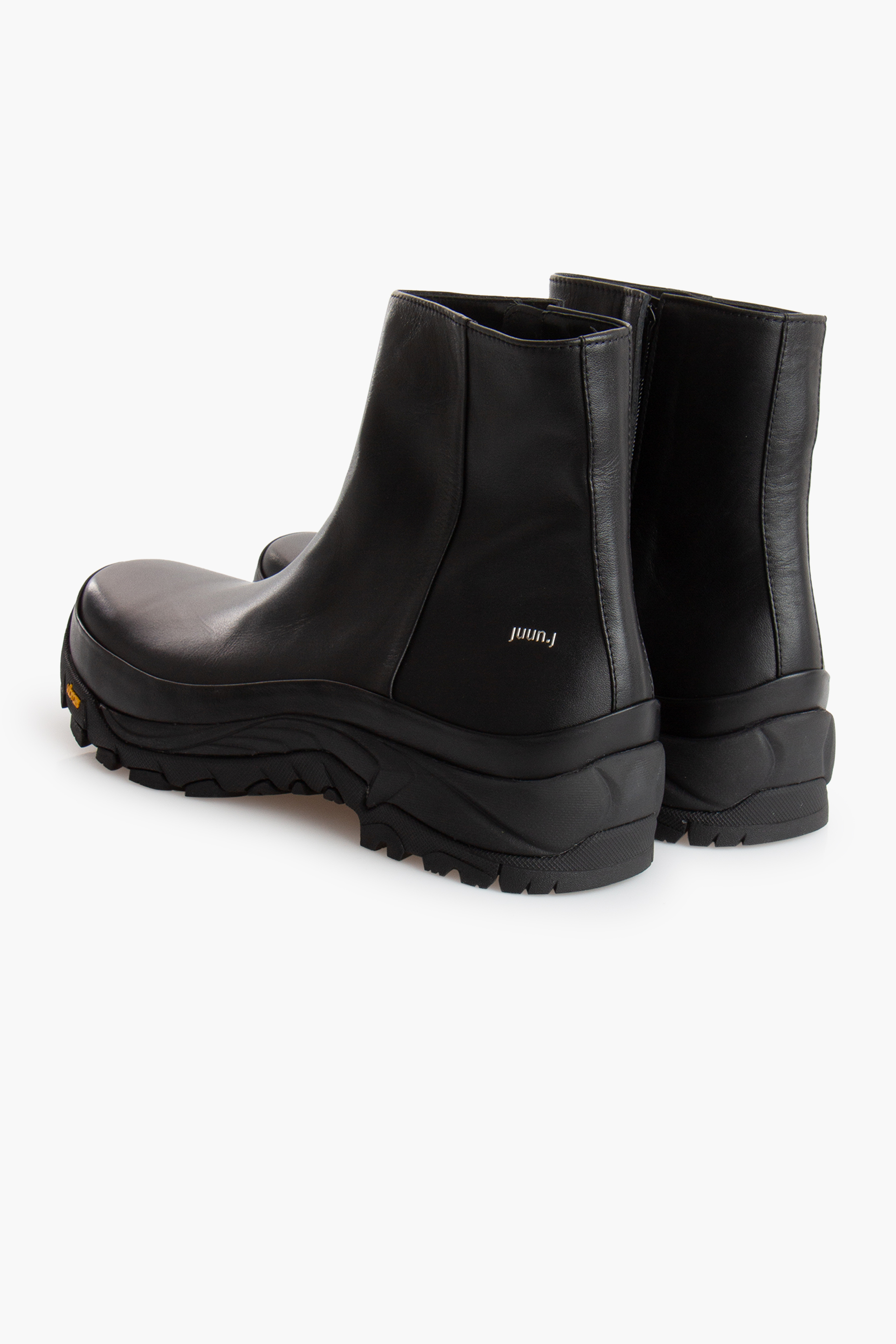 JUUN.J Vibram Leather Ankle Boots