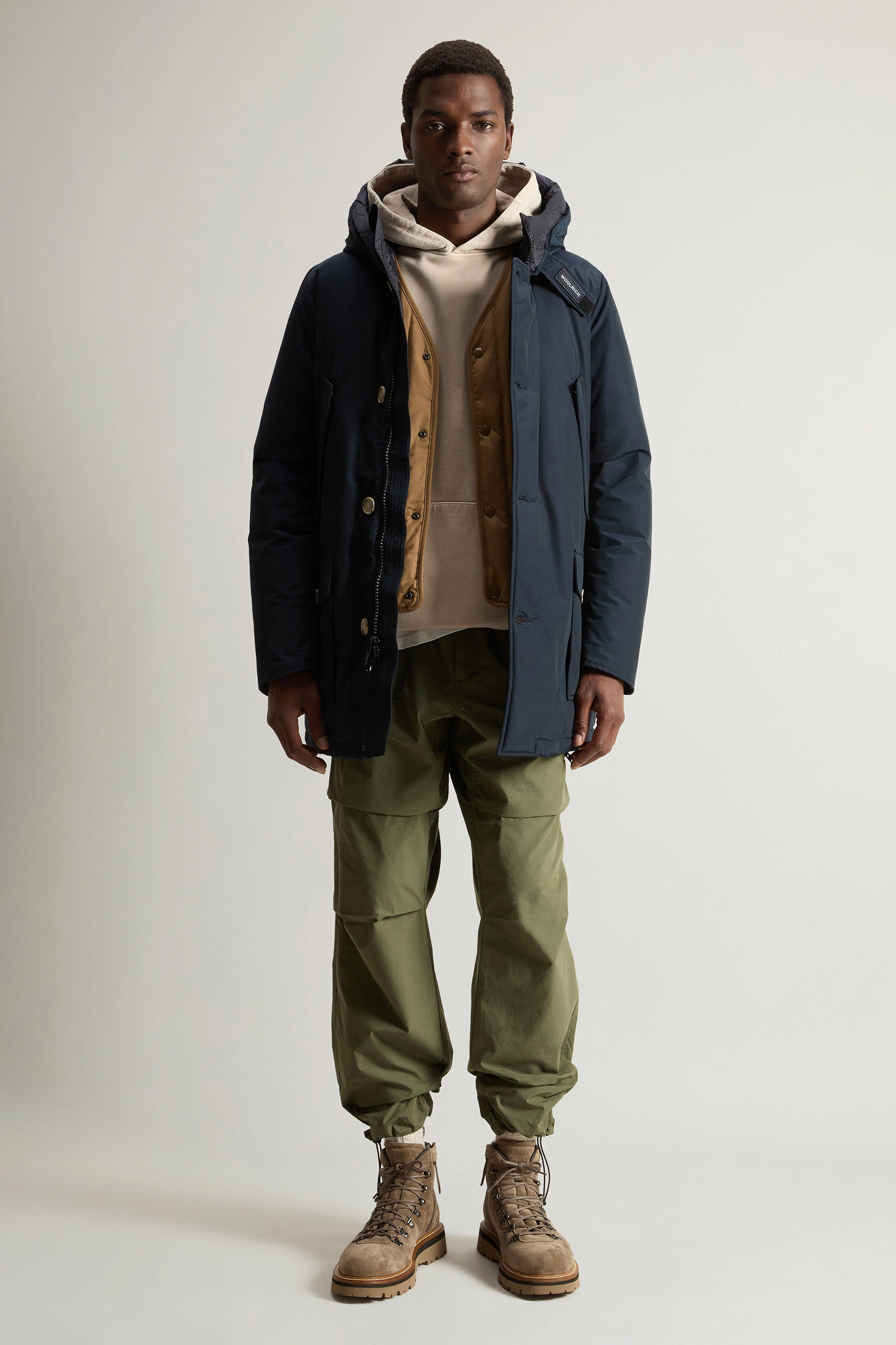 WOOLRICH Ramar Cloth Down Arctic Parka WOOU0483MRUT0001MLB