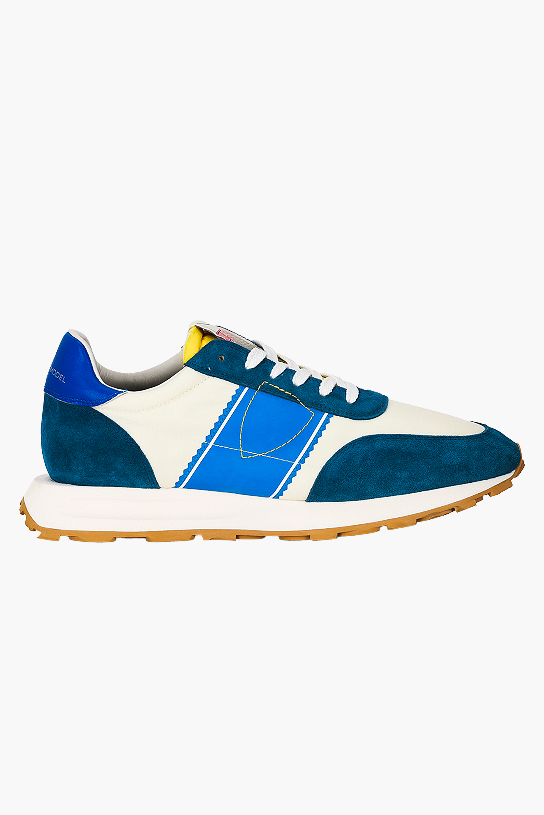 PHILIPPE MODEL Technical Fabric & Suede Sneakers Tour Low