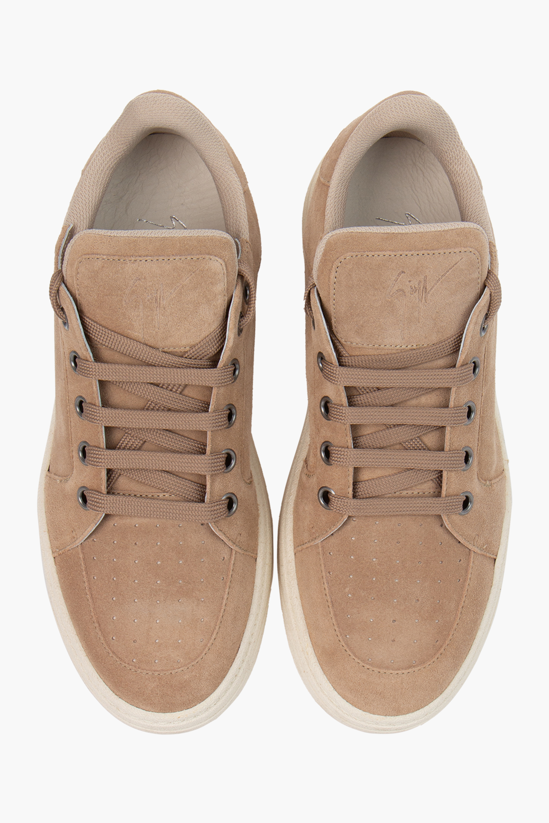 GIUSEPPE ZANOTTI Low Top Suede Sneakers GZ94