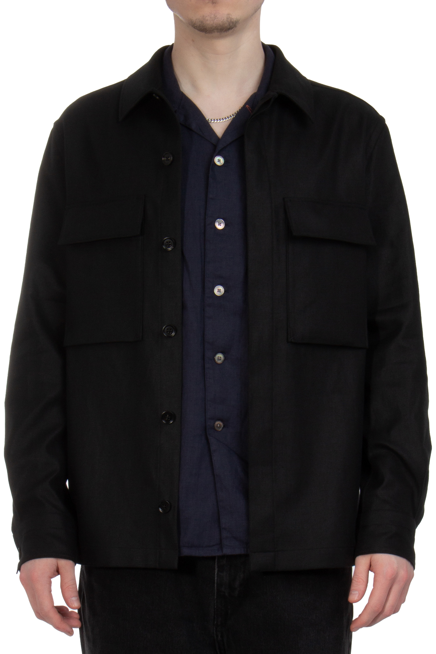 ZEGNA Pure Linen Overshirt