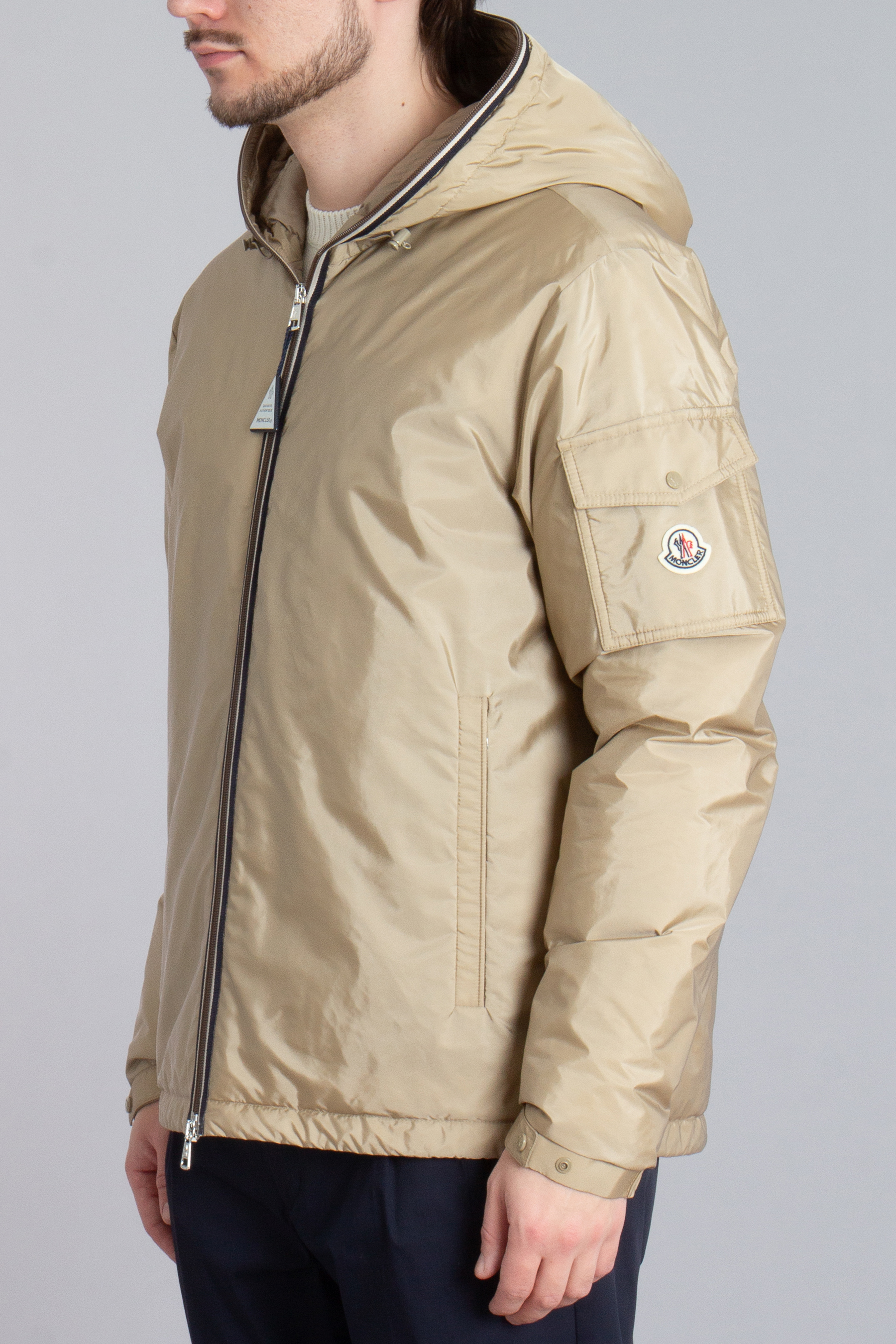 MONCLER Evettes Recycled Nylon Technique Down Jacket