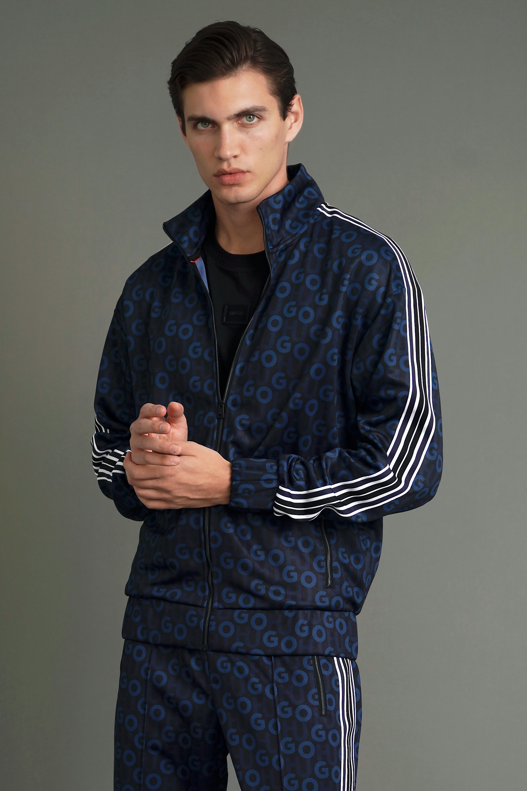 HUGO Monogrammed Track Jacket Dogda