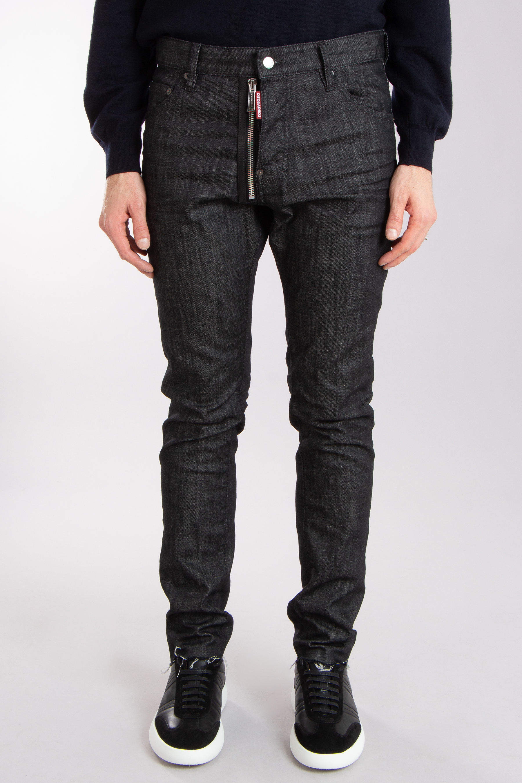 DSQUARED2 Cotton Stretch Denim Cool Guy Jeans