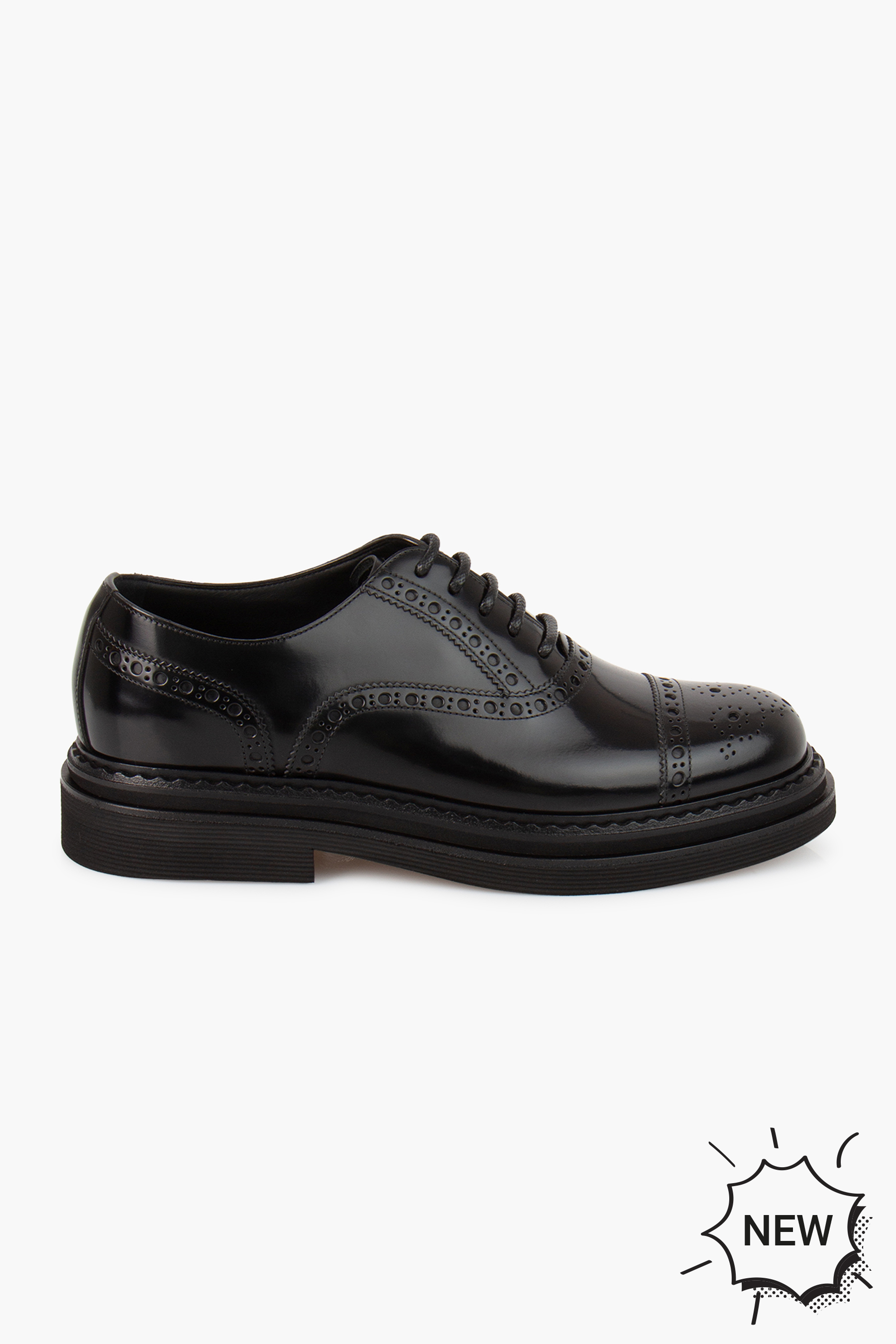 DOLCE & GABBANA Brushed Leather Oxfords