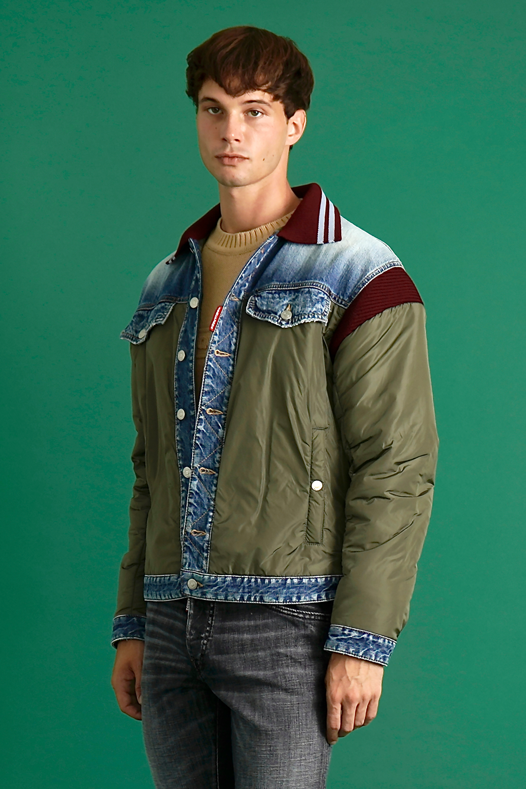 DSQUARED2 Varsity Denim Jacket