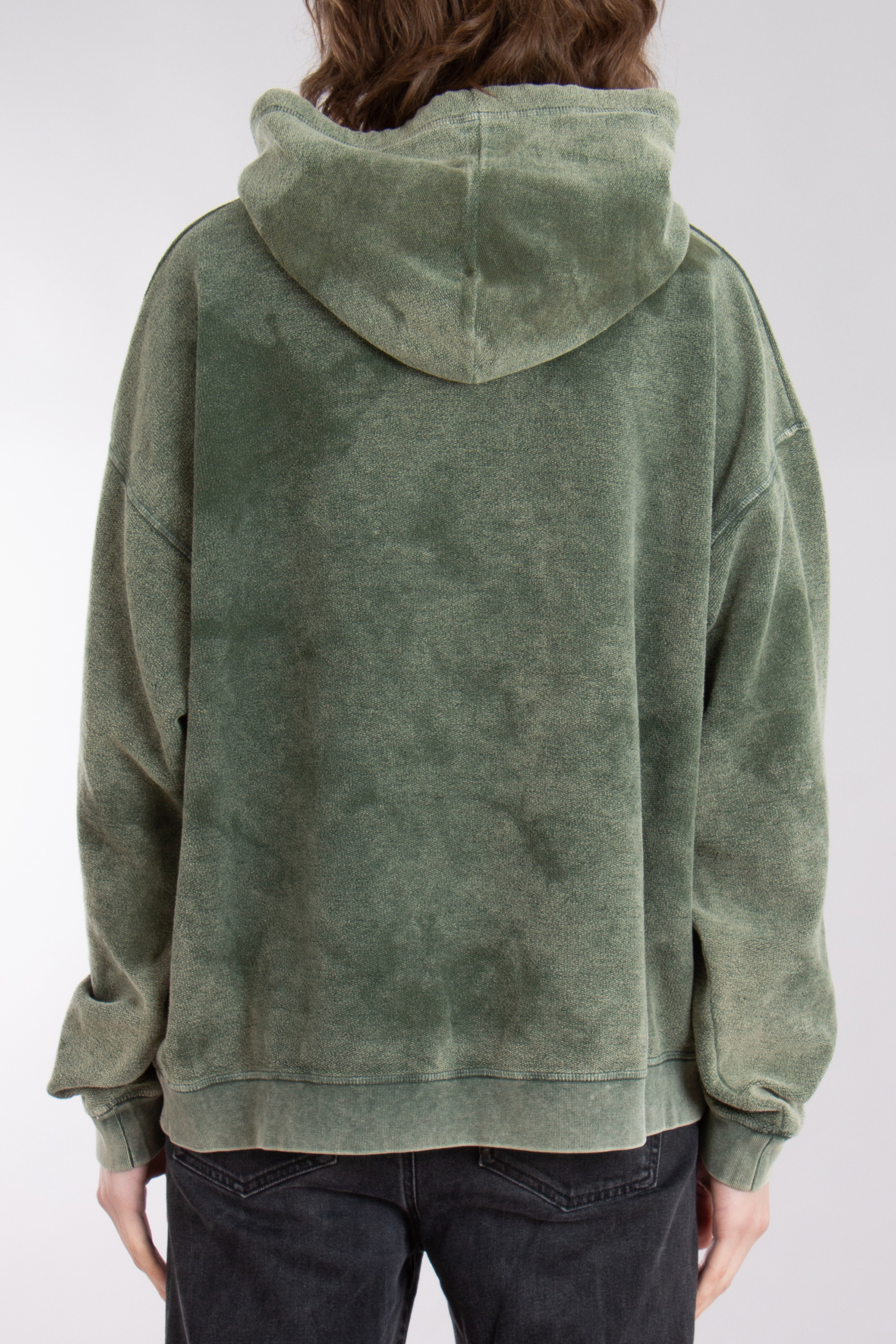 DSQUARED2 Used Wash Relax Fit Cotton Hoodie