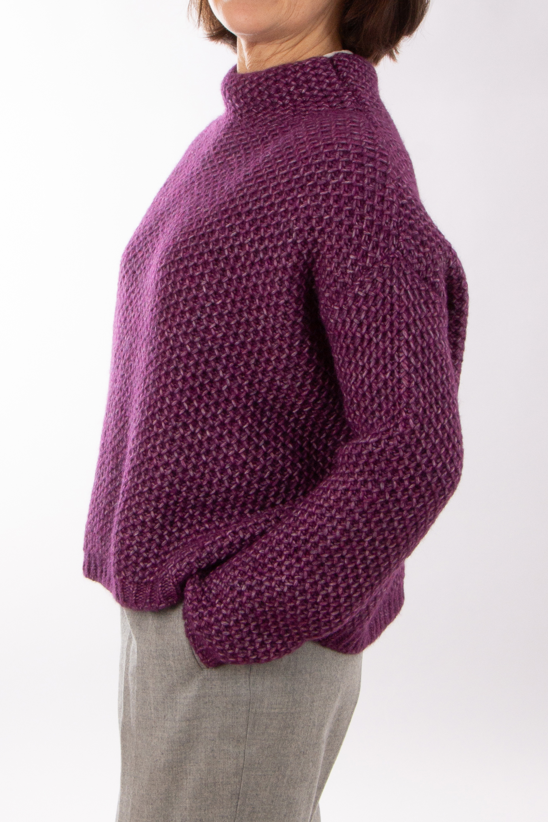 HUGO Wool Blend Knit Sweater Safineynny