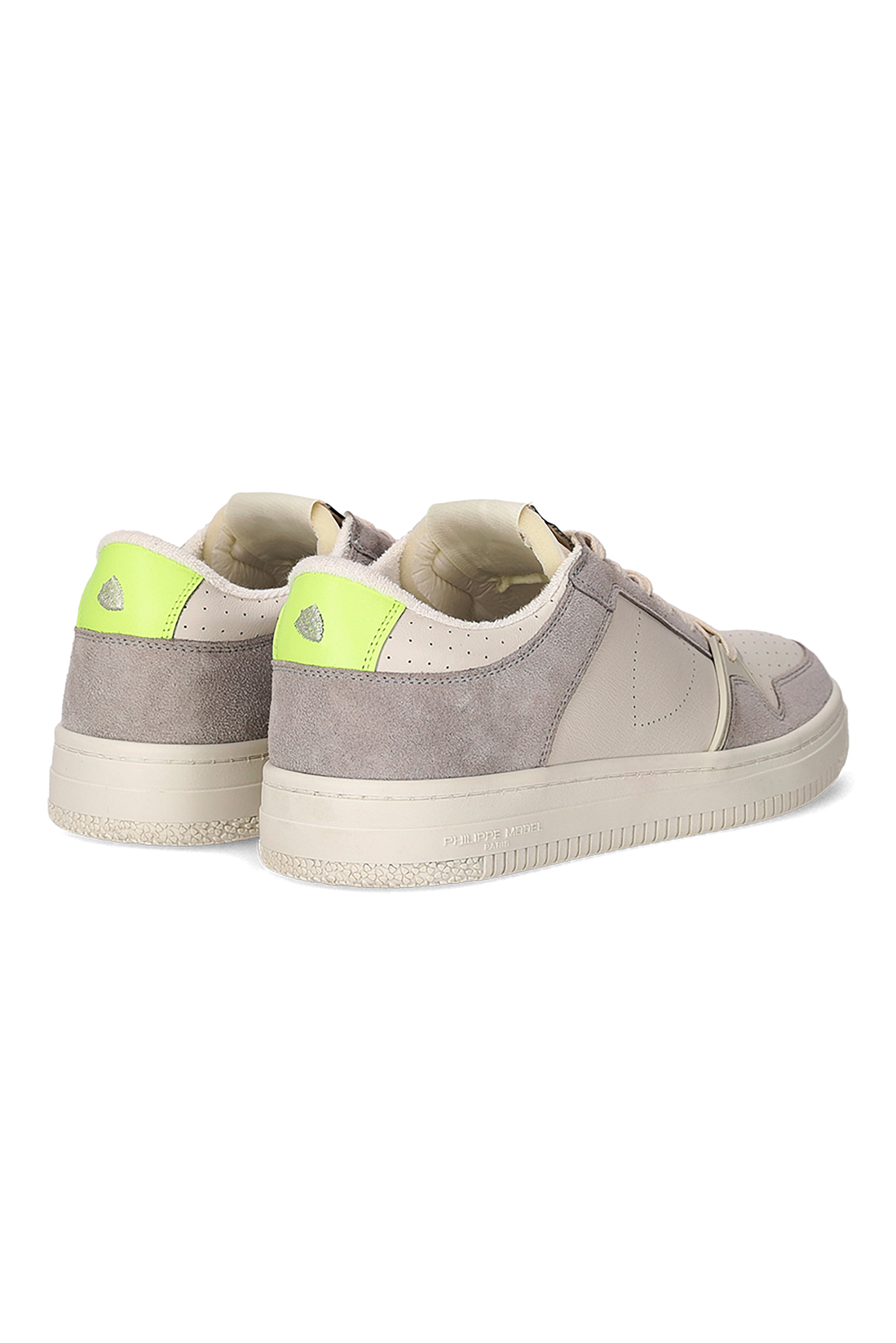 PHILIPPE MODEL Leather & Suede Sneakers La Grande Low