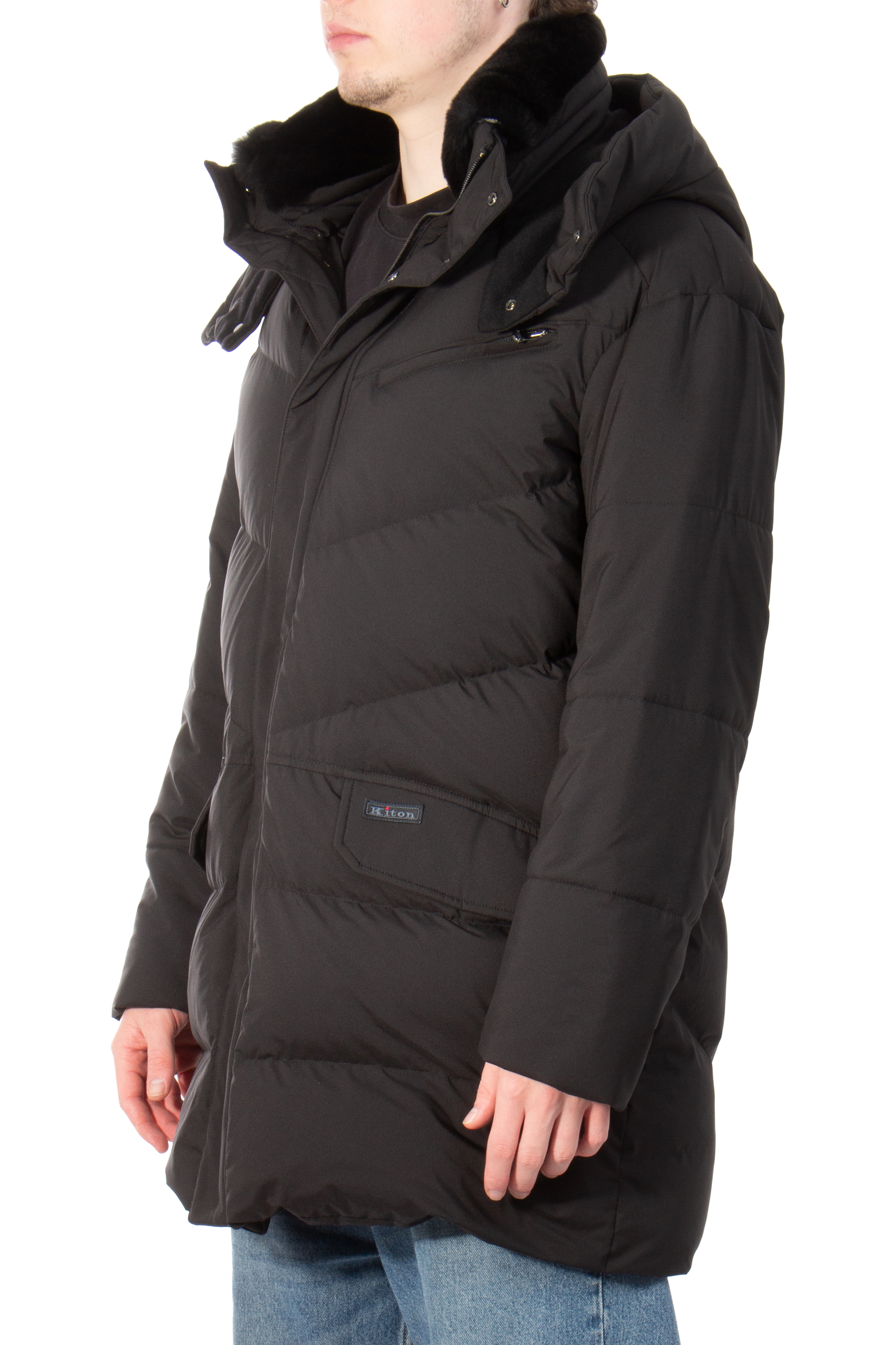 KITON Quilted Econylon Down Parka