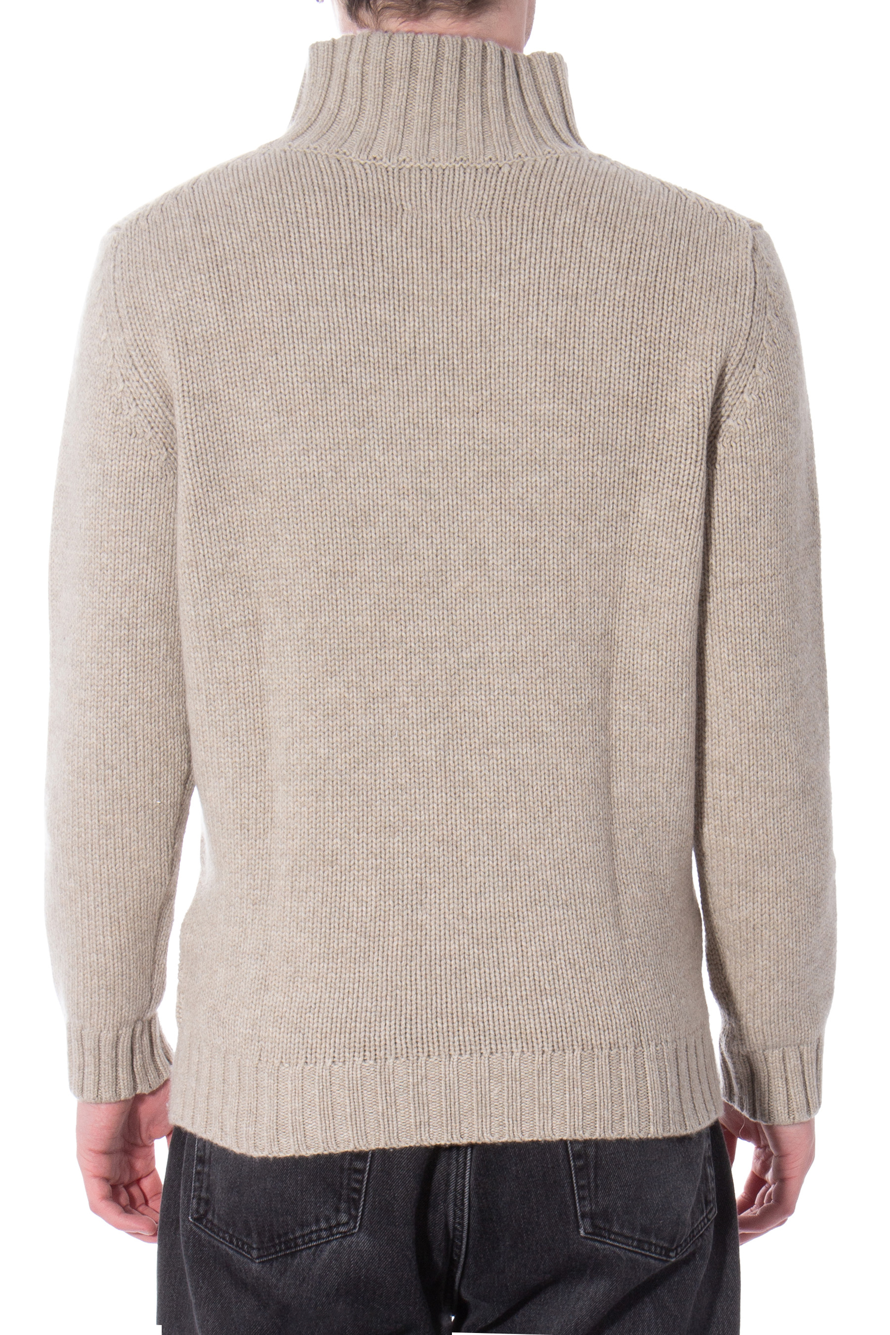 ALLUDE Cashmere Mockneck Sweater