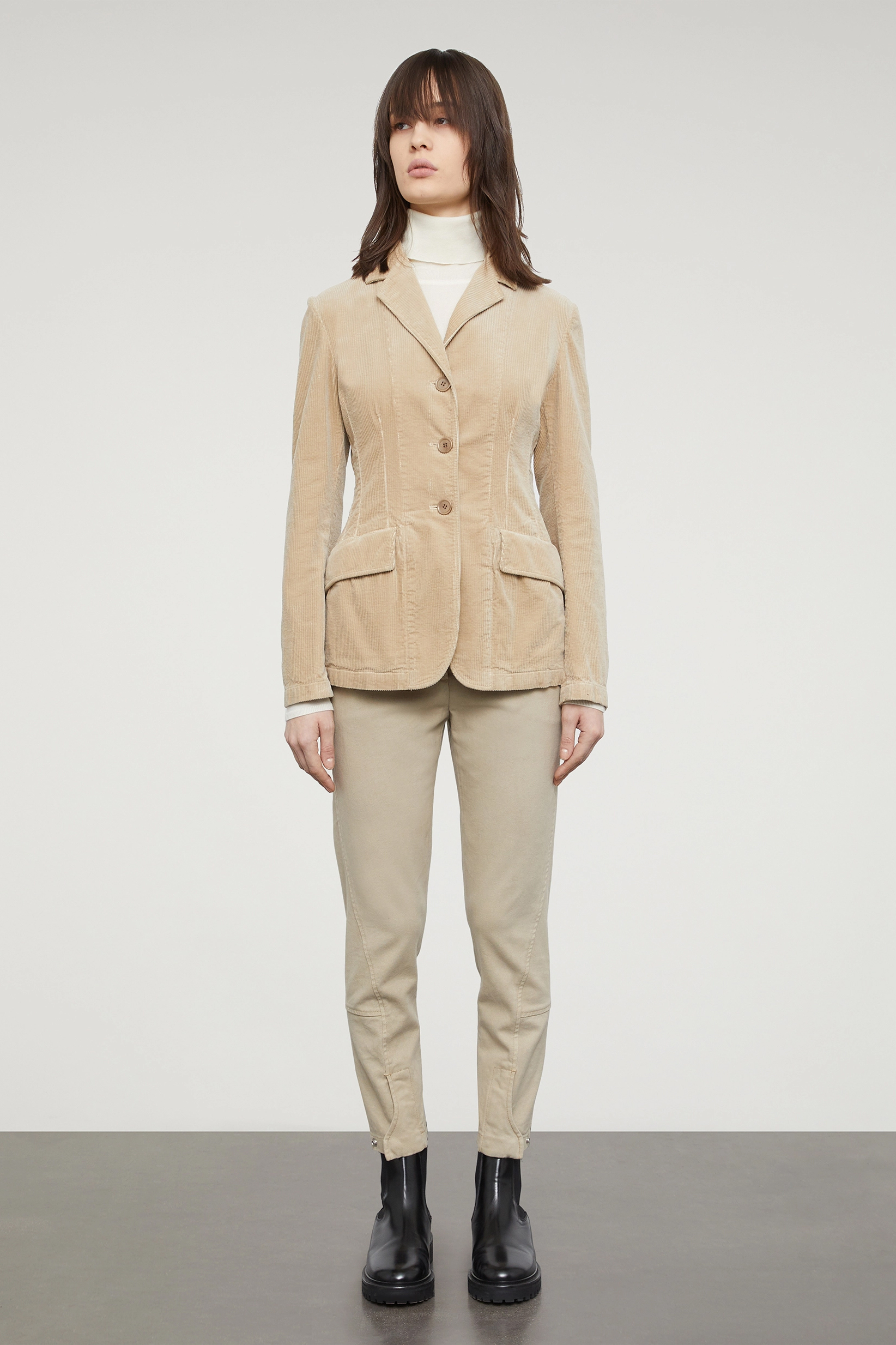 ASPESI Garment-Dyed Corduroy Blazer