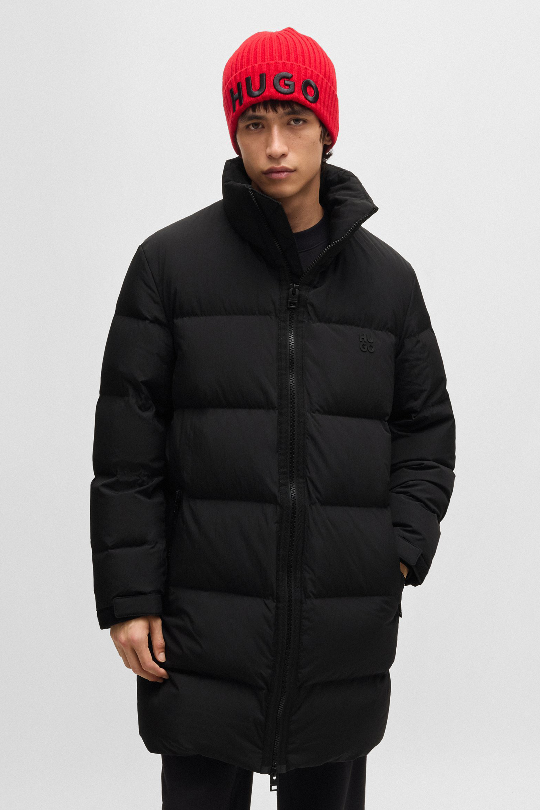 HUGO Nylon Down Coat Magnus