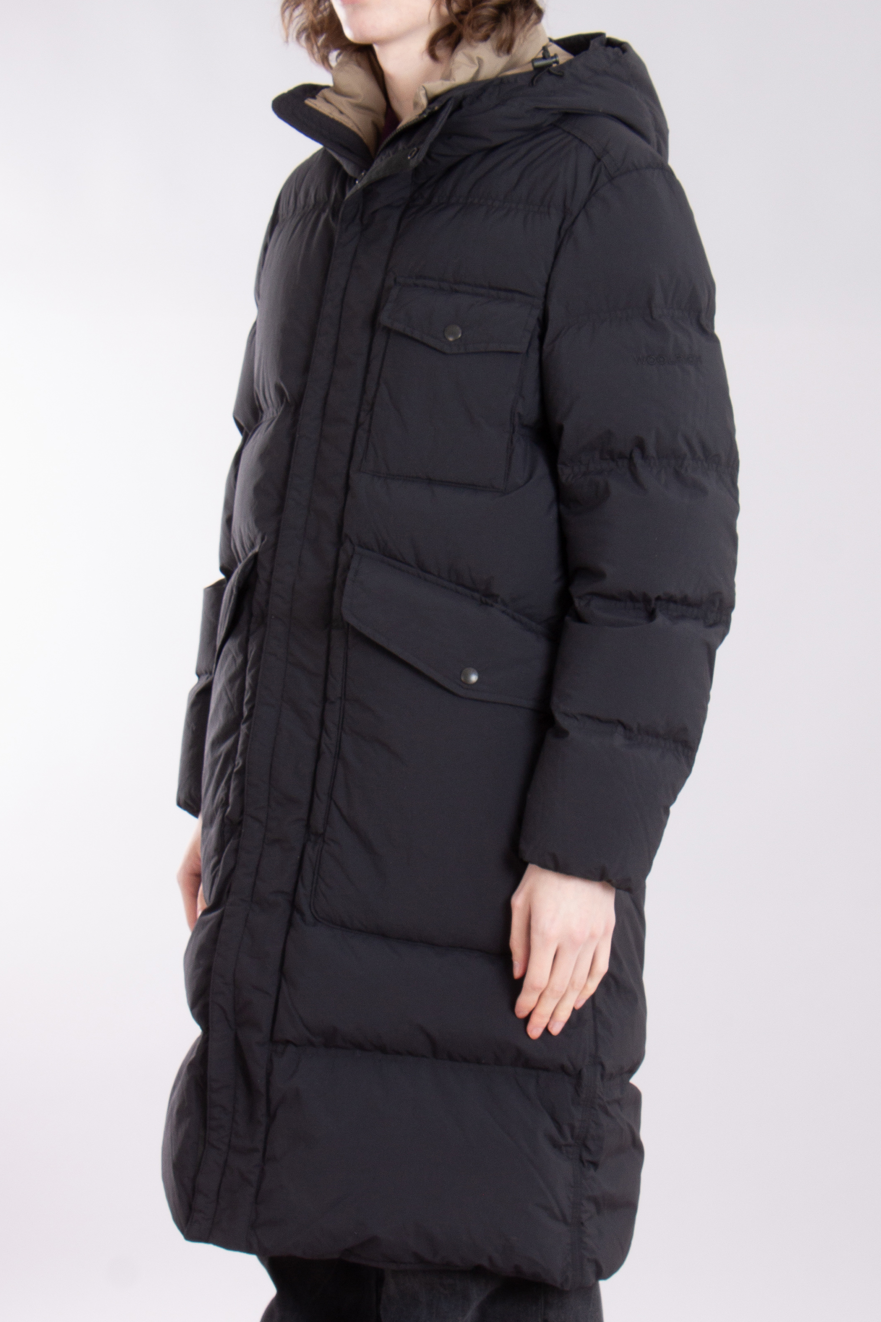 WOOLRICH Garment Dyed Nylon Puffer Parka