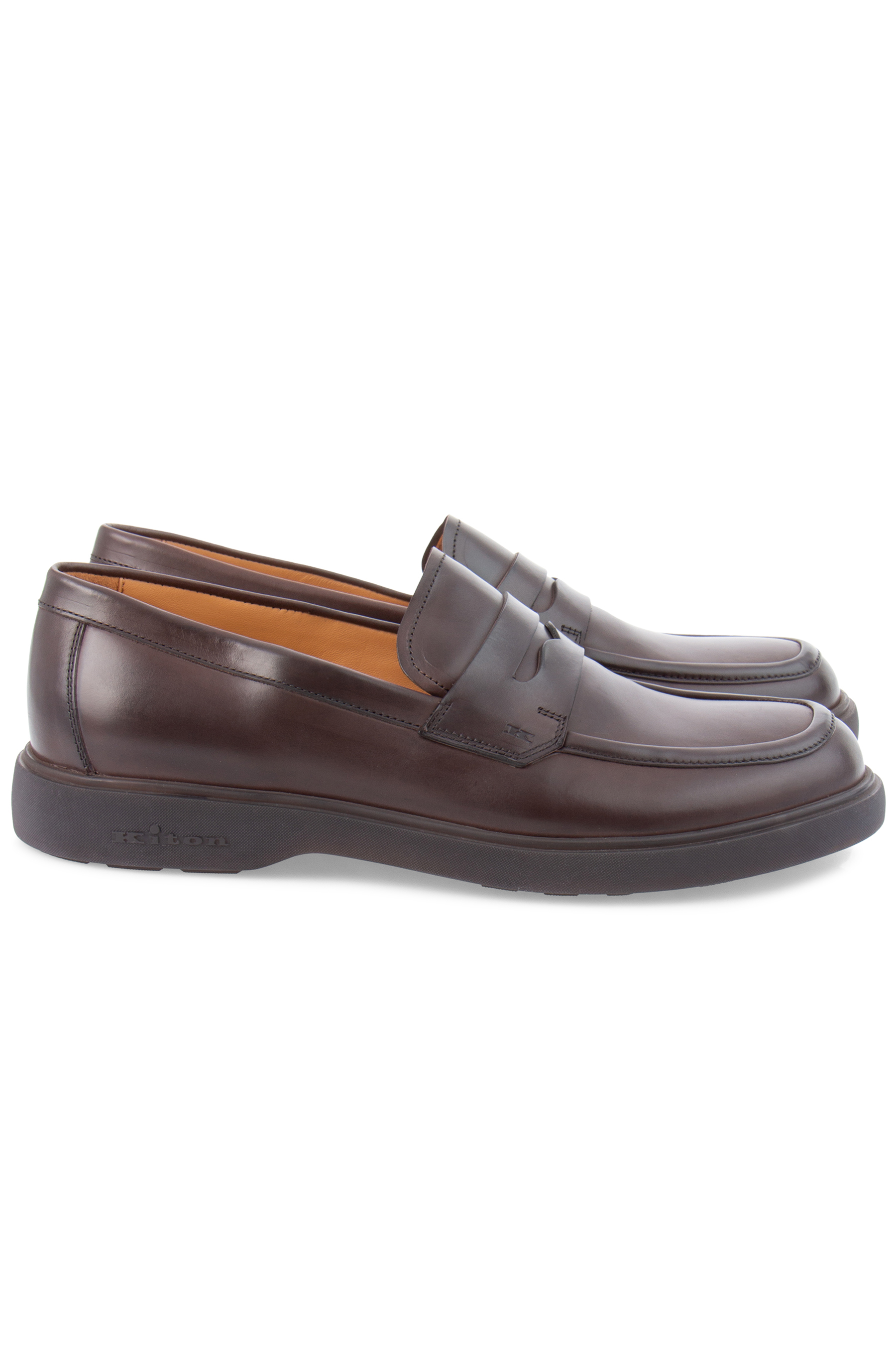 KITON Calfskin Loafers 