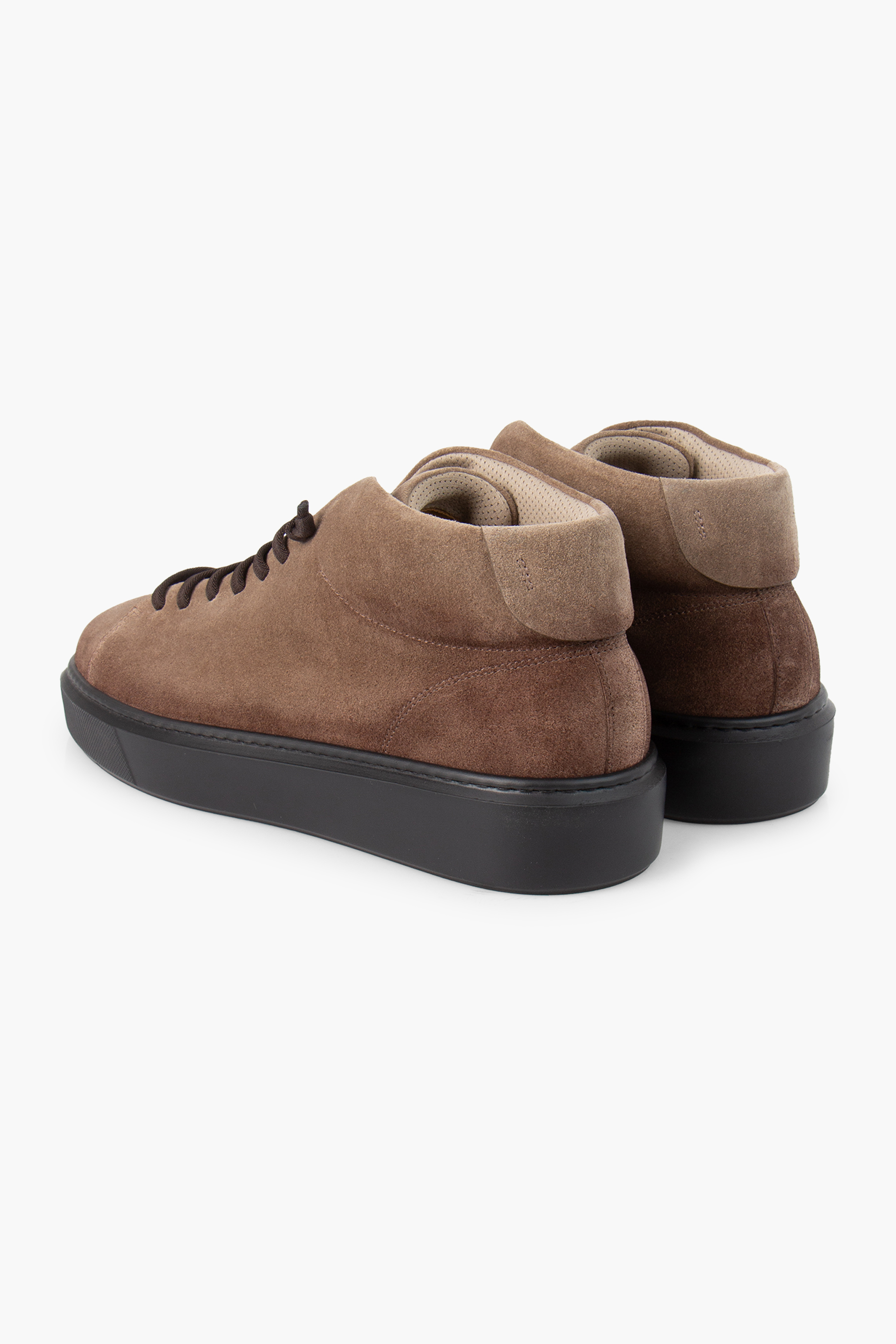 FABIANO RICCI High Top Slip-On Leather Sneakers