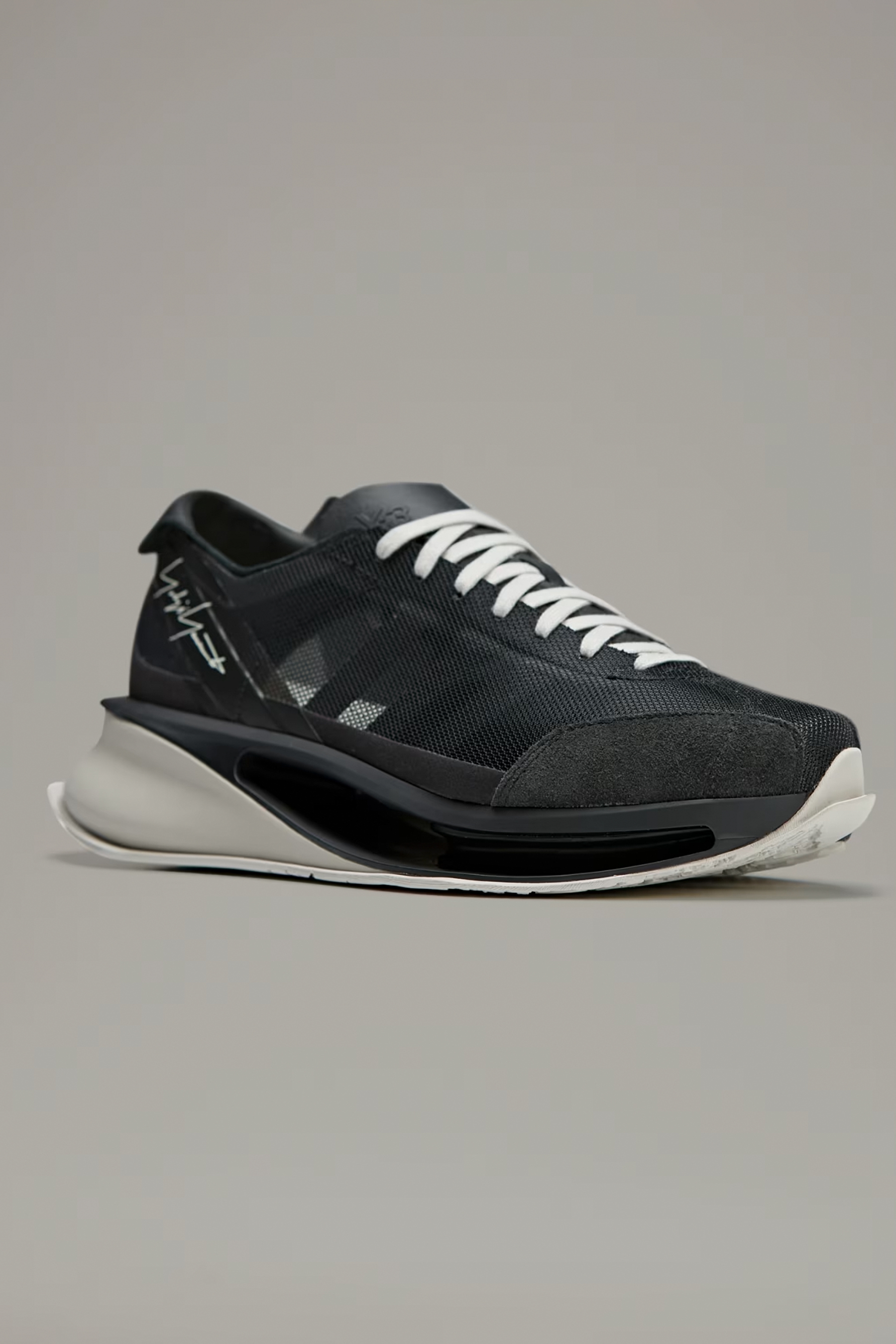 Y-3 Mesh Suede & Leather Sneakers S-Gendo Run