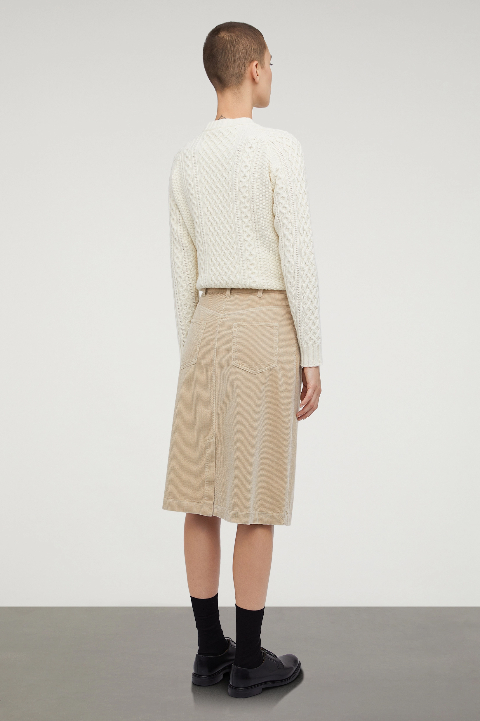 ASPESI Corduroy Skirt